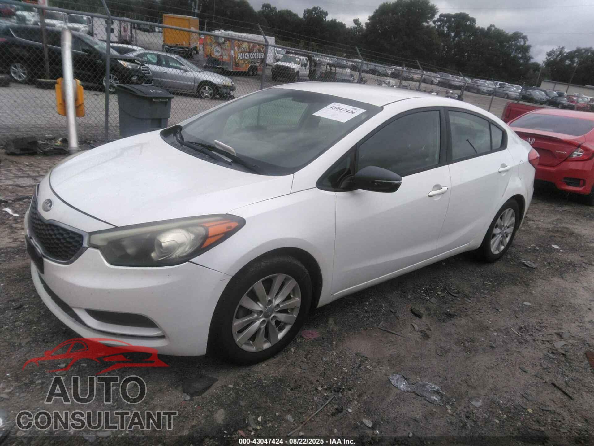 KIA FORTE 2014 - KNAFX4A68E5130163