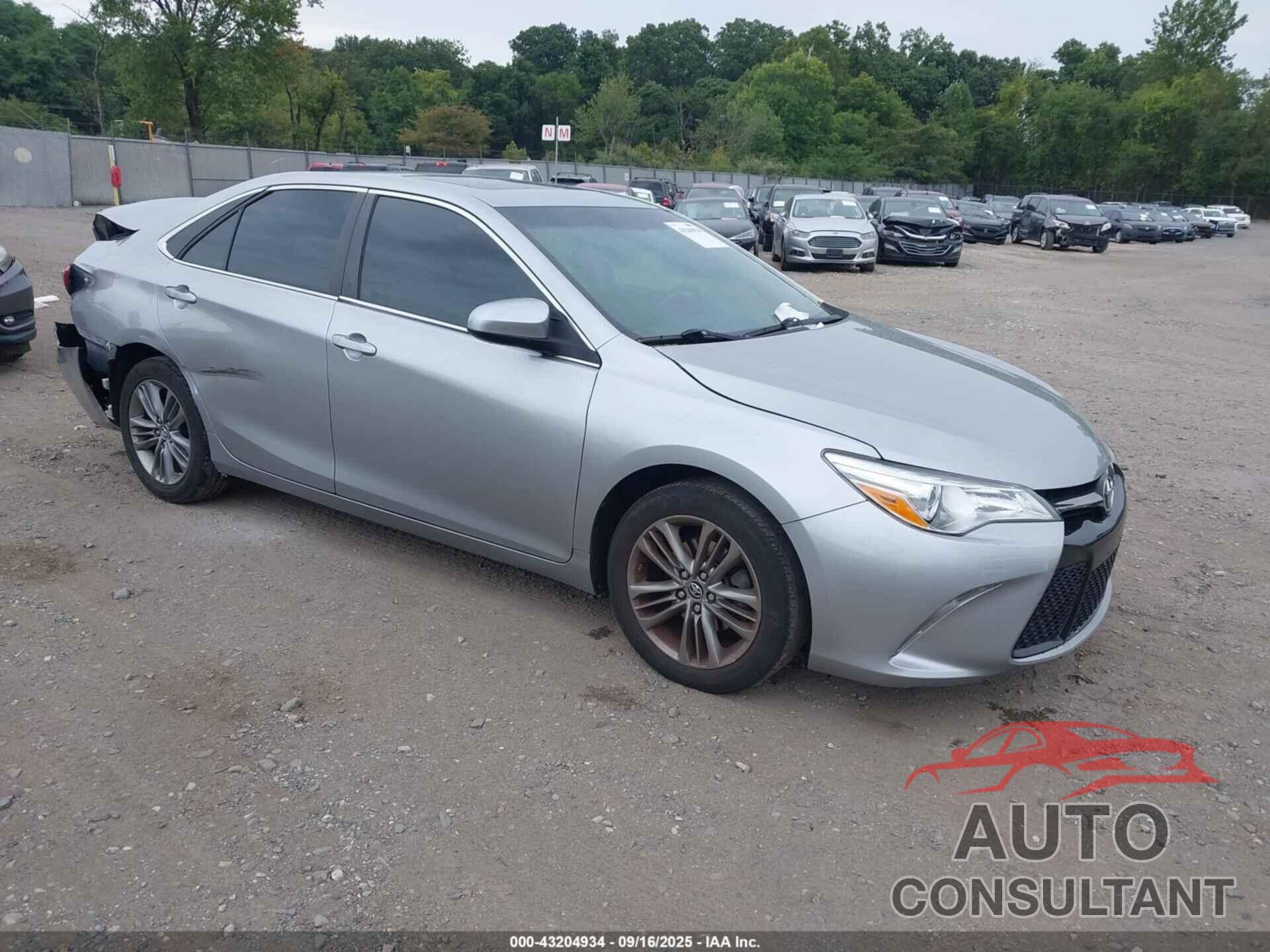 TOYOTA CAMRY 2015 - 4T1BF1FK9FU901399