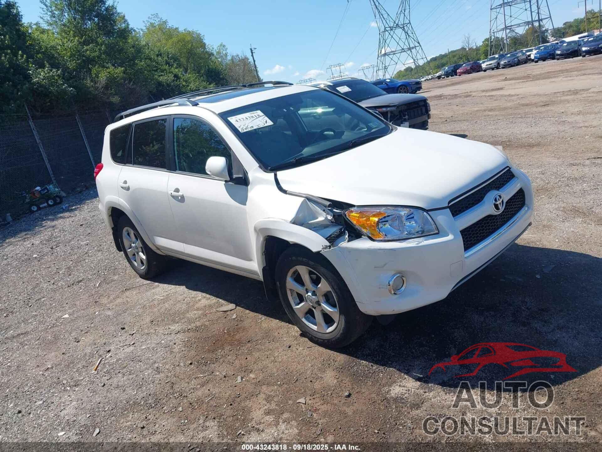 TOYOTA RAV4 2010 - 2T3DF4DV6AW039816
