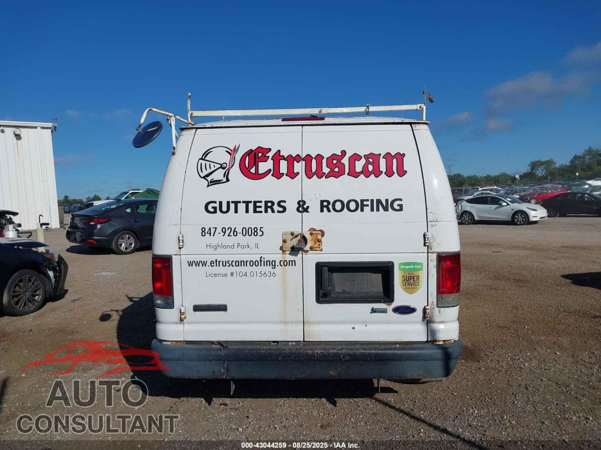 FORD E-150 2009 - 1FTNE14W89DA73053