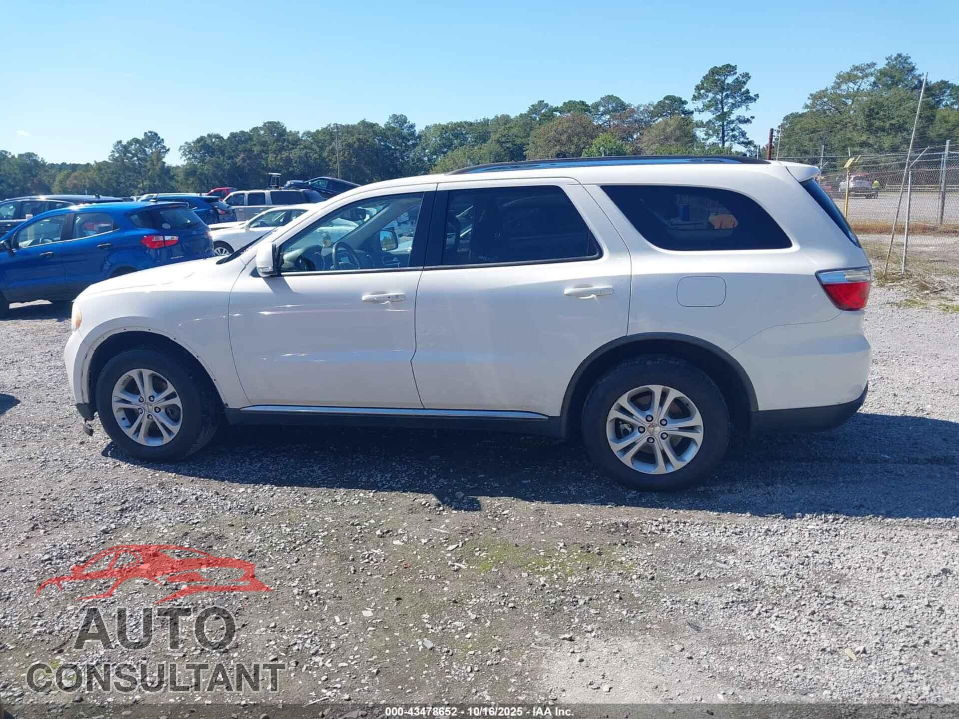 DODGE DURANGO 2012 - 1C4RDHDG1CC182778
