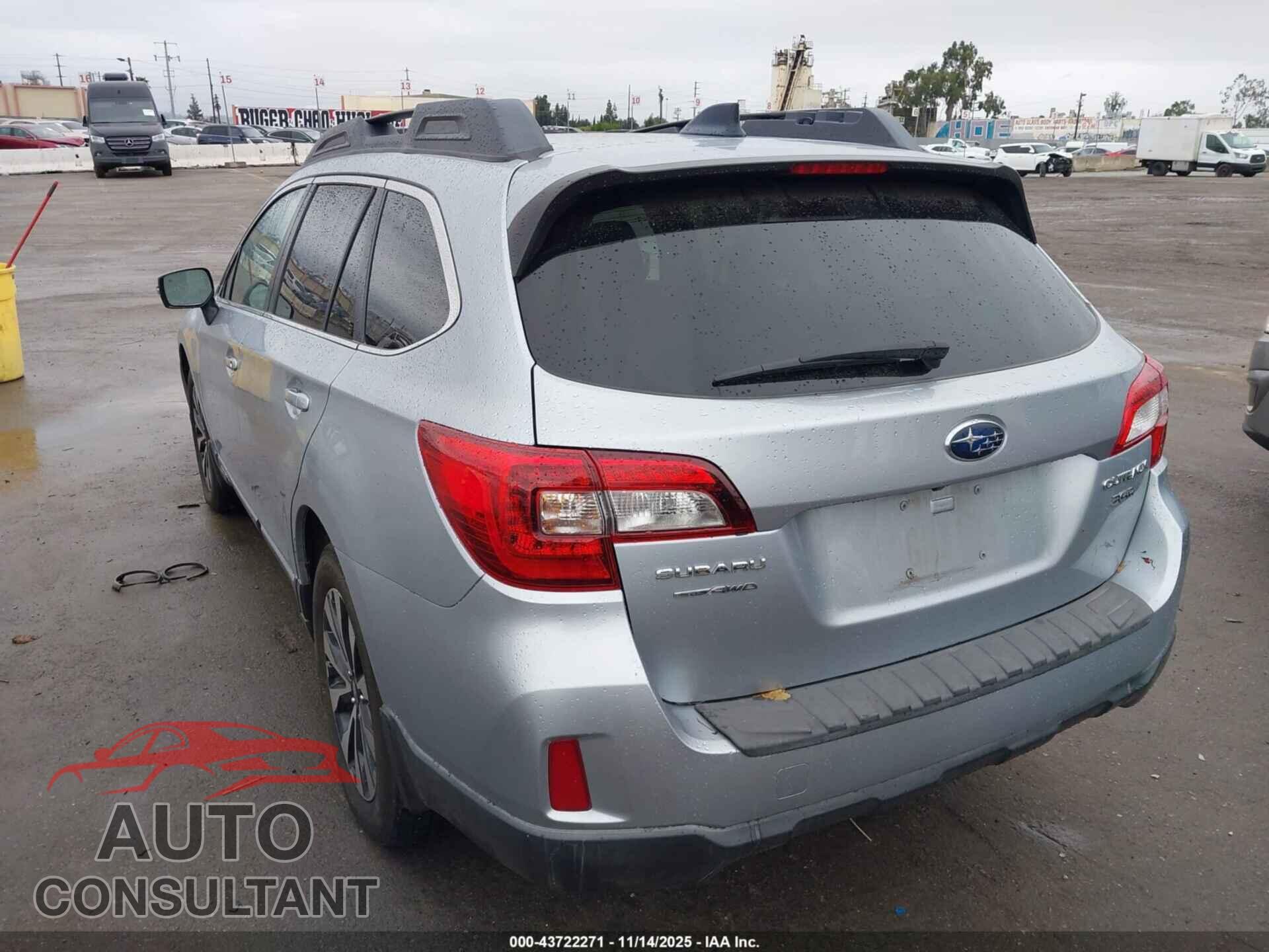 SUBARU OUTBACK 2016 - 4S4BSENC1G3247776