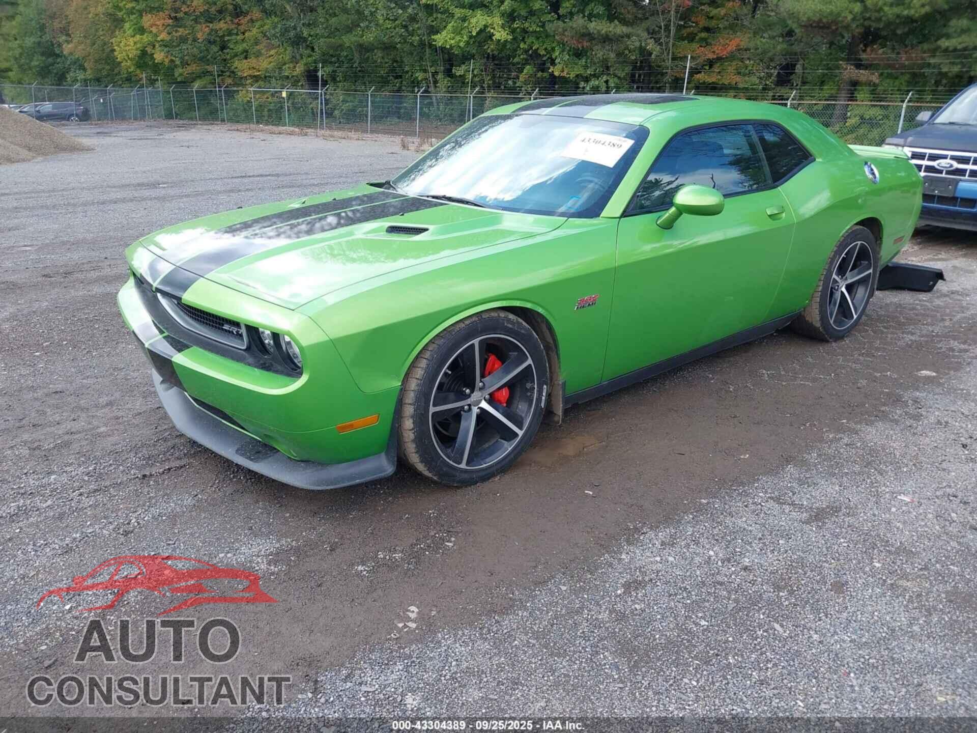 DODGE CHALLENGER 2011 - 2B3CJ7DJ5BH596289