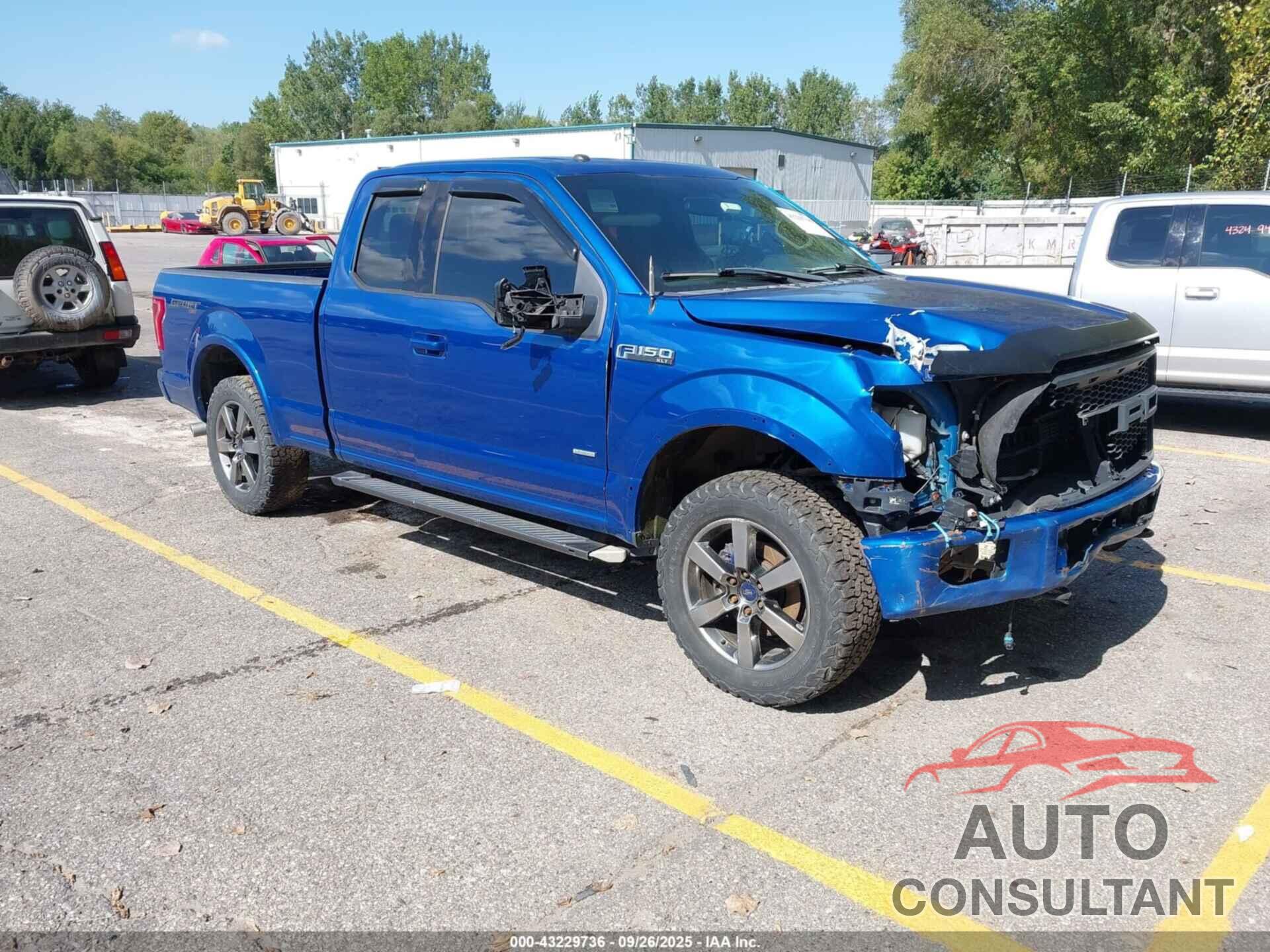 FORD F-150 2017 - 1FTFX1EG8HFA49652