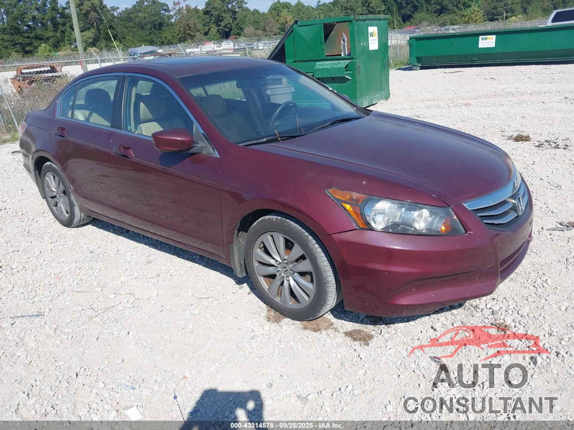 HONDA ACCORD SDN 2012 - 1HGCP2F83CA111983