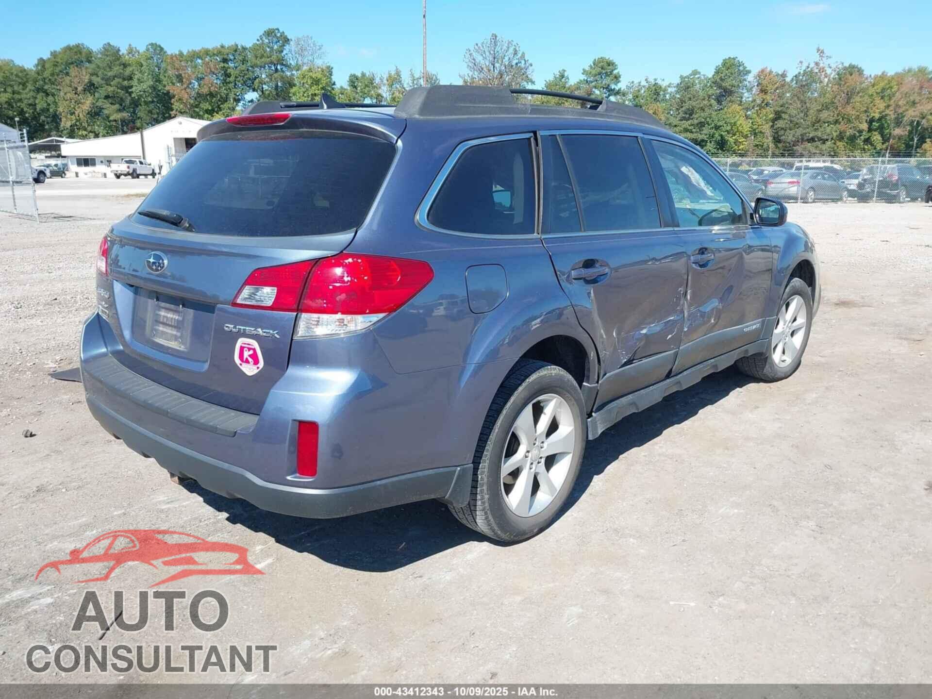 SUBARU OUTBACK 2014 - 4S4BRCDC8E3318535
