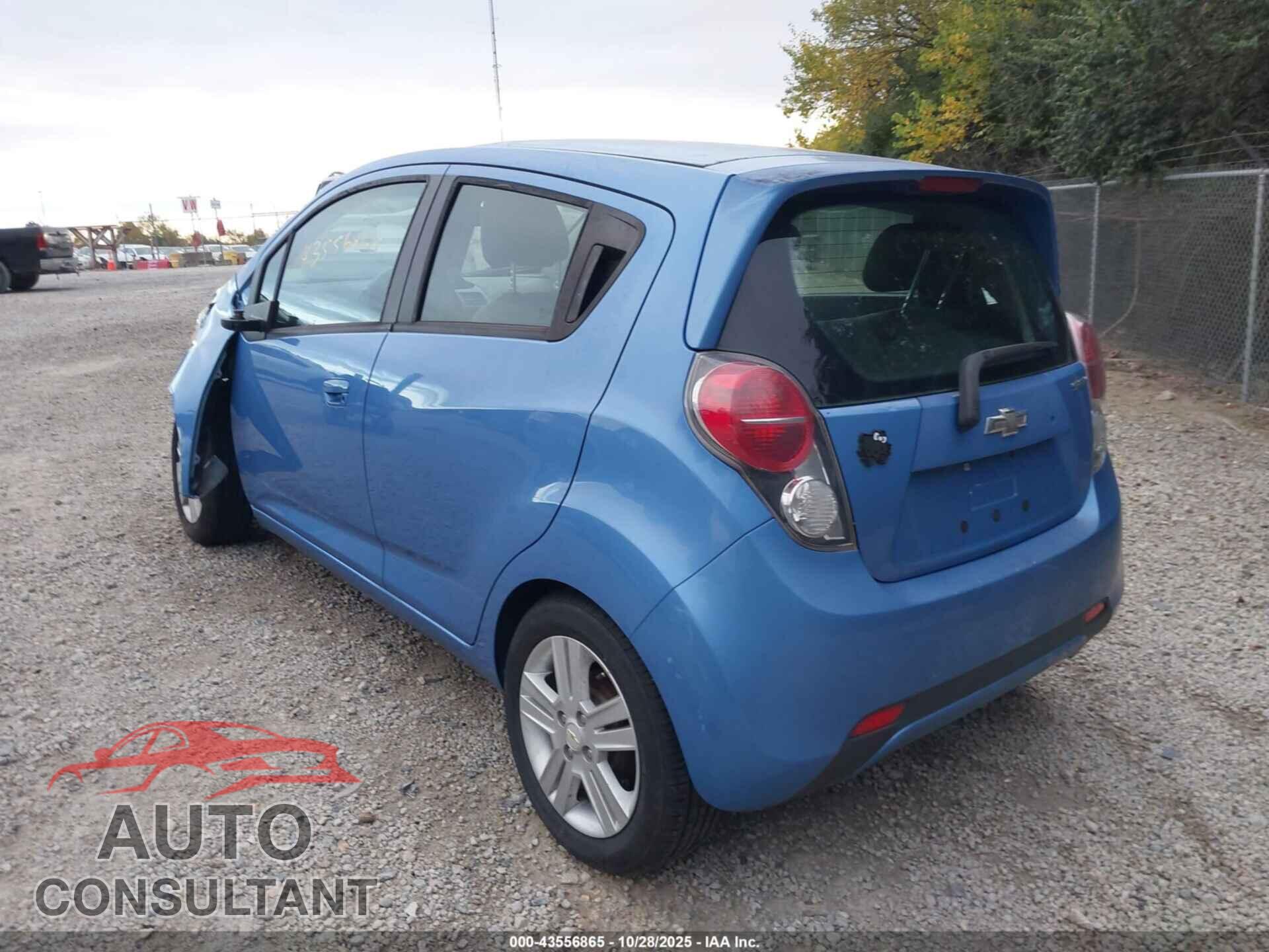 CHEVROLET SPARK 2013 - KL8CD6S98DC524705