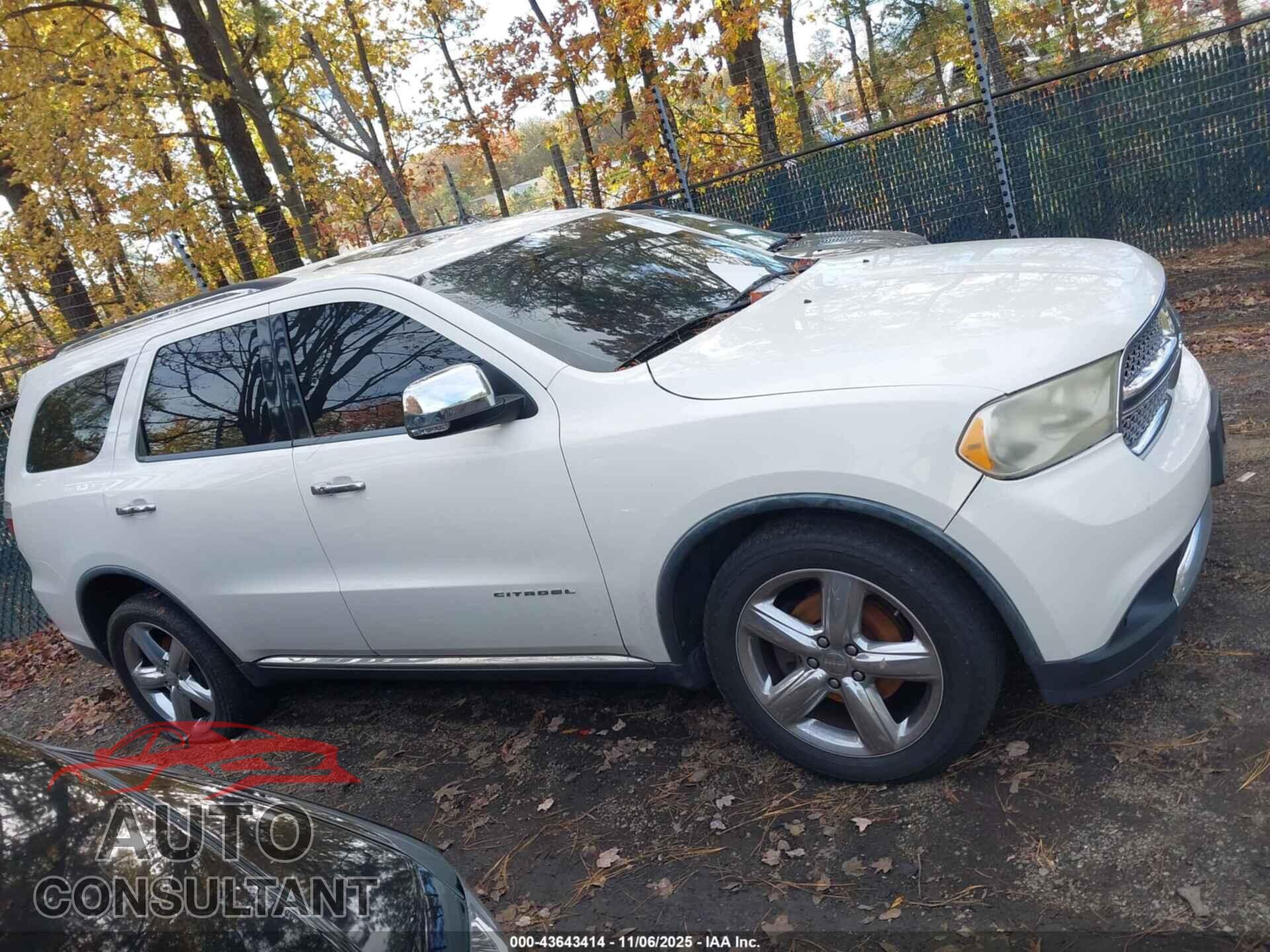 DODGE DURANGO 2012 - 1C4SDJET2CC112601