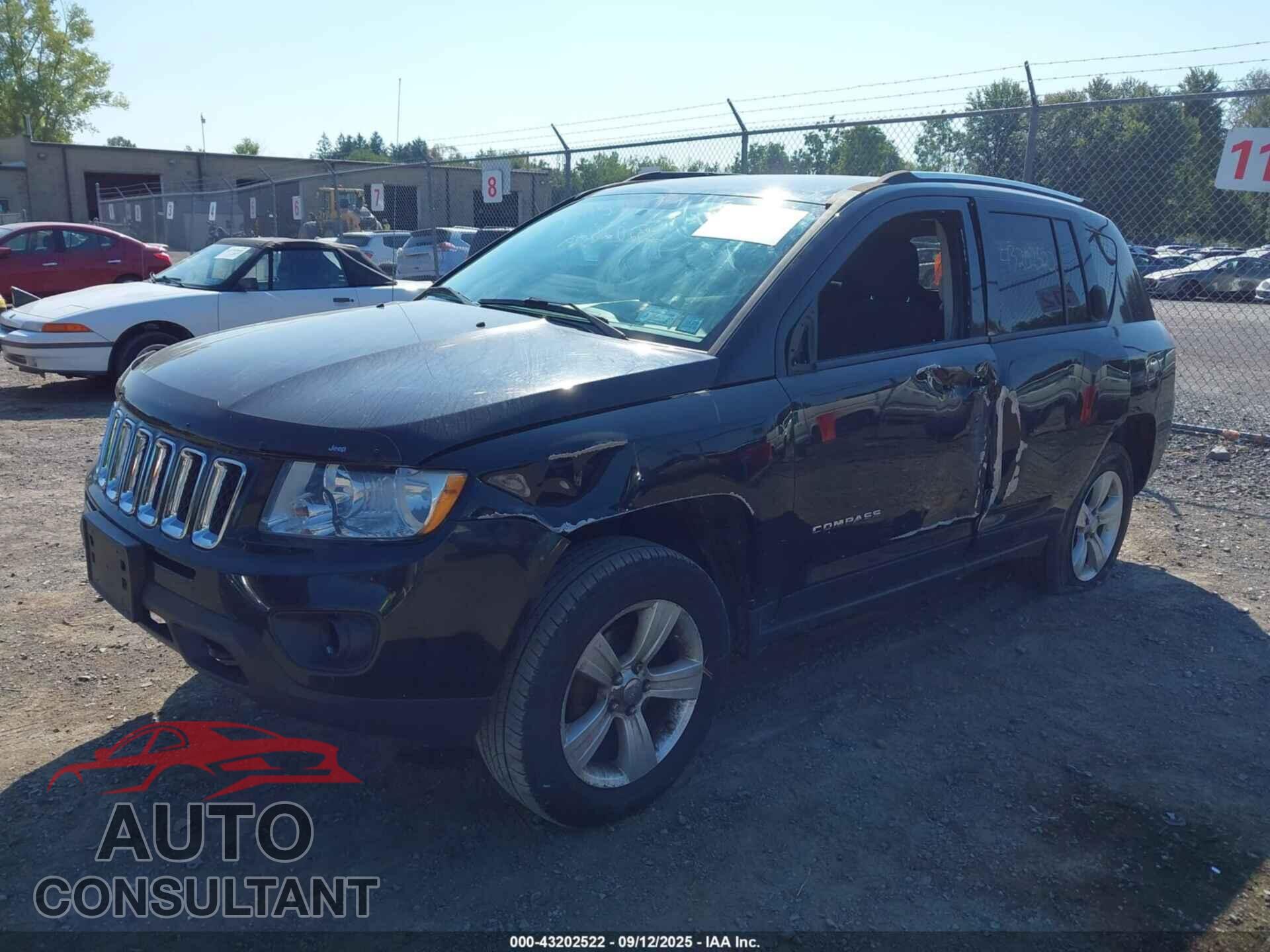 JEEP COMPASS 2012 - 1C4NJDBBXCD541823