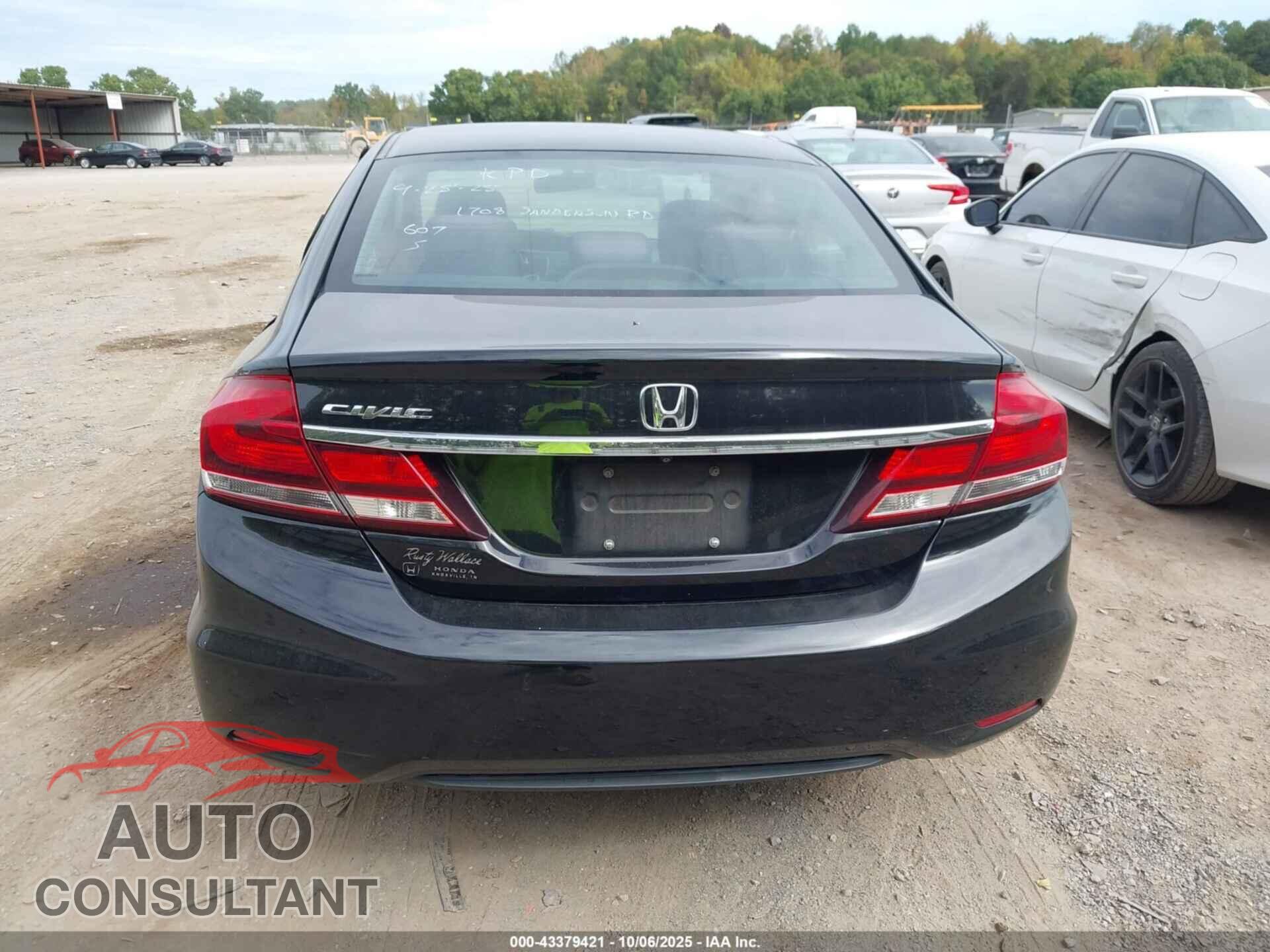 HONDA CIVIC 2013 - 19XFB2F59DE088255