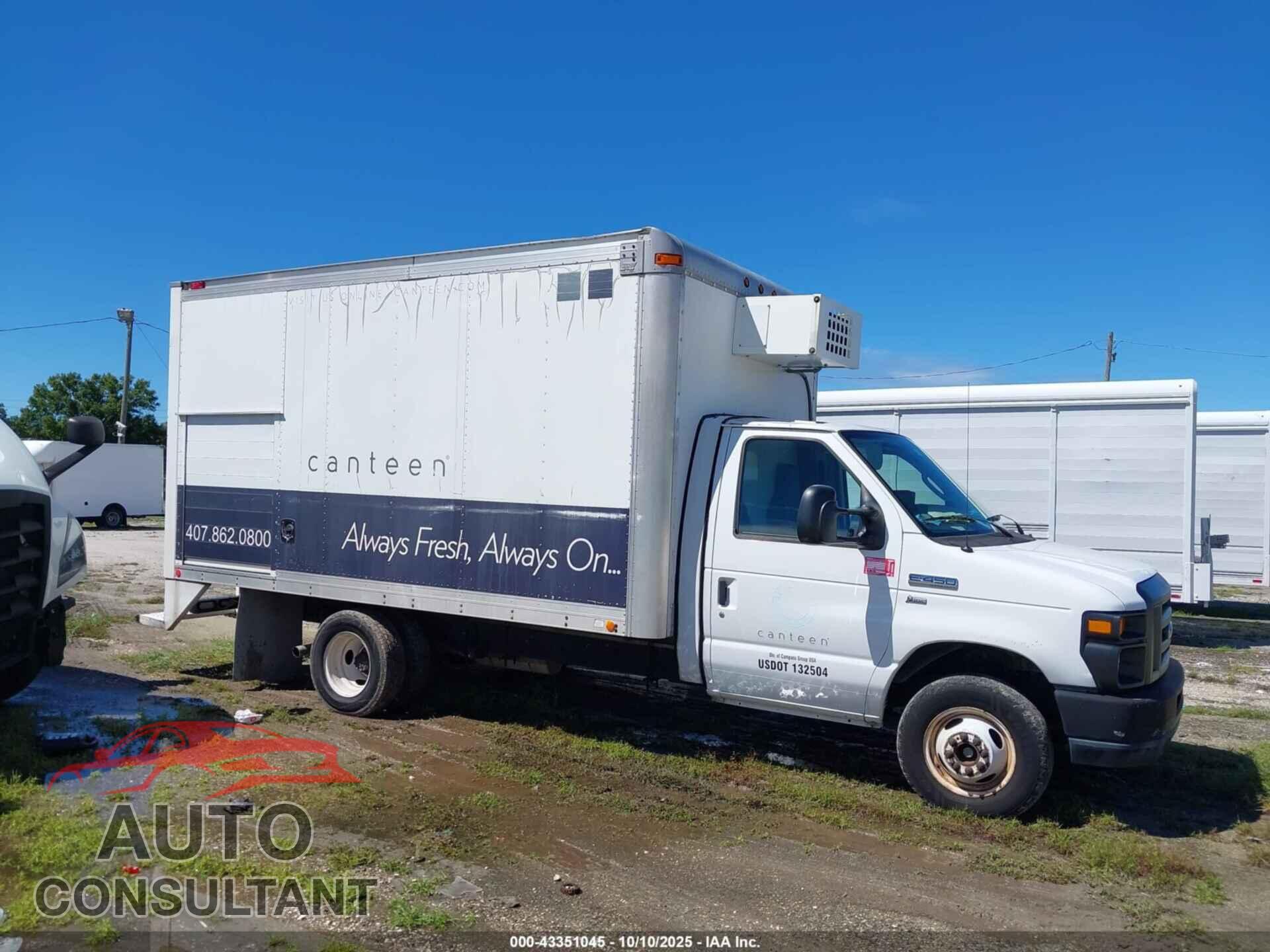 FORD E-450 CUTAWAY 2012 - 1FDXE4FL0CDA60958