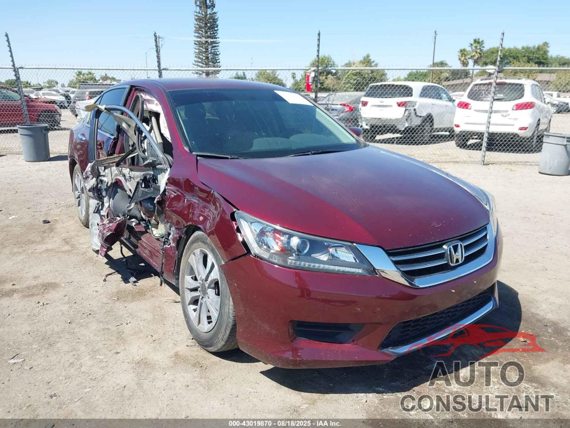 HONDA ACCORD 2014 - 1HGCR2F34EA113629