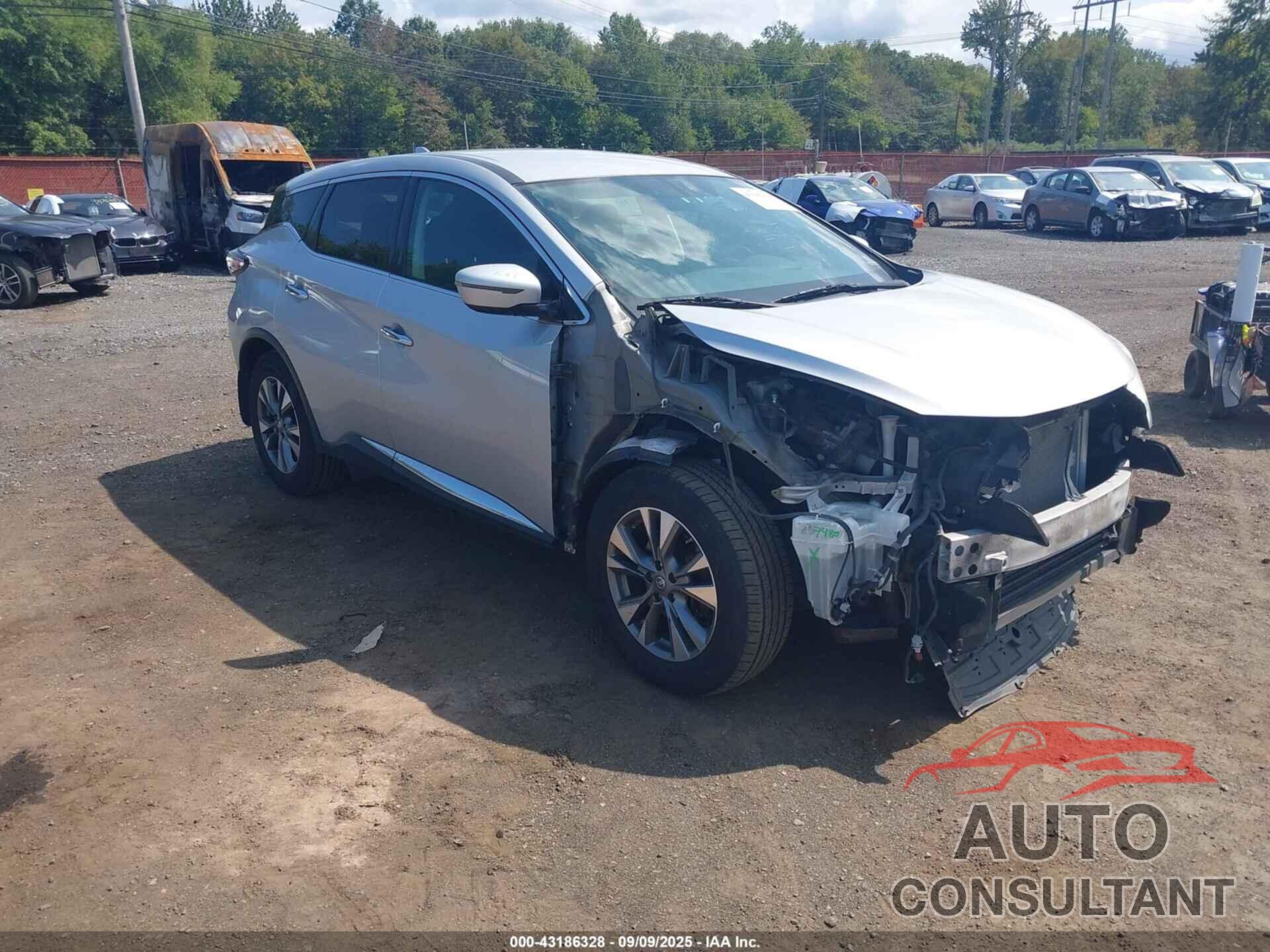 NISSAN MURANO 2016 - 5N1AZ2MH0GN155470