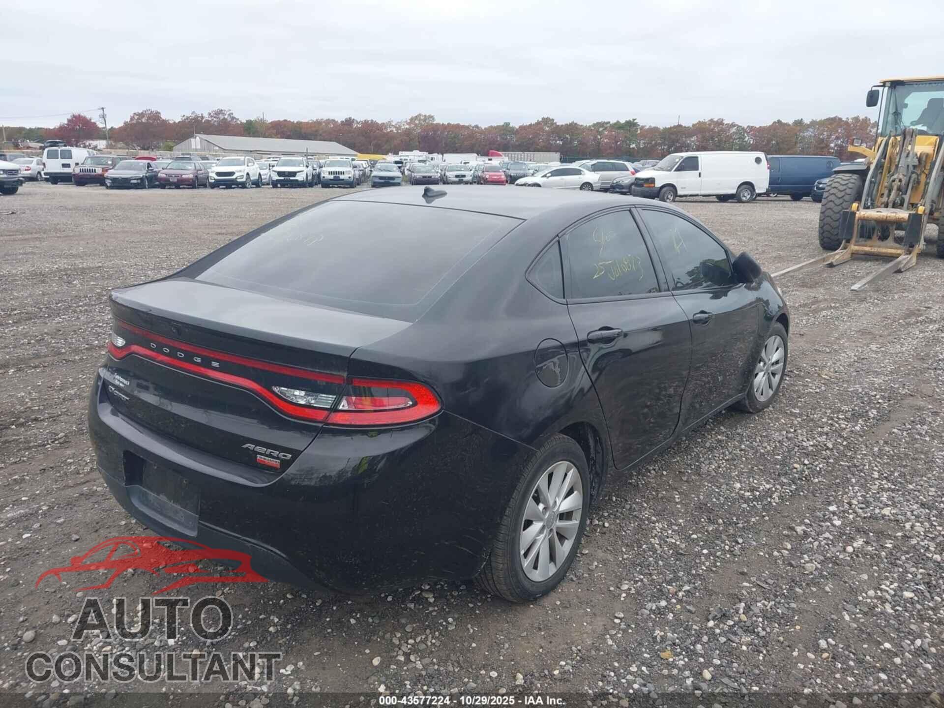 DODGE DART 2015 - 1C3CDFDH2FD278263