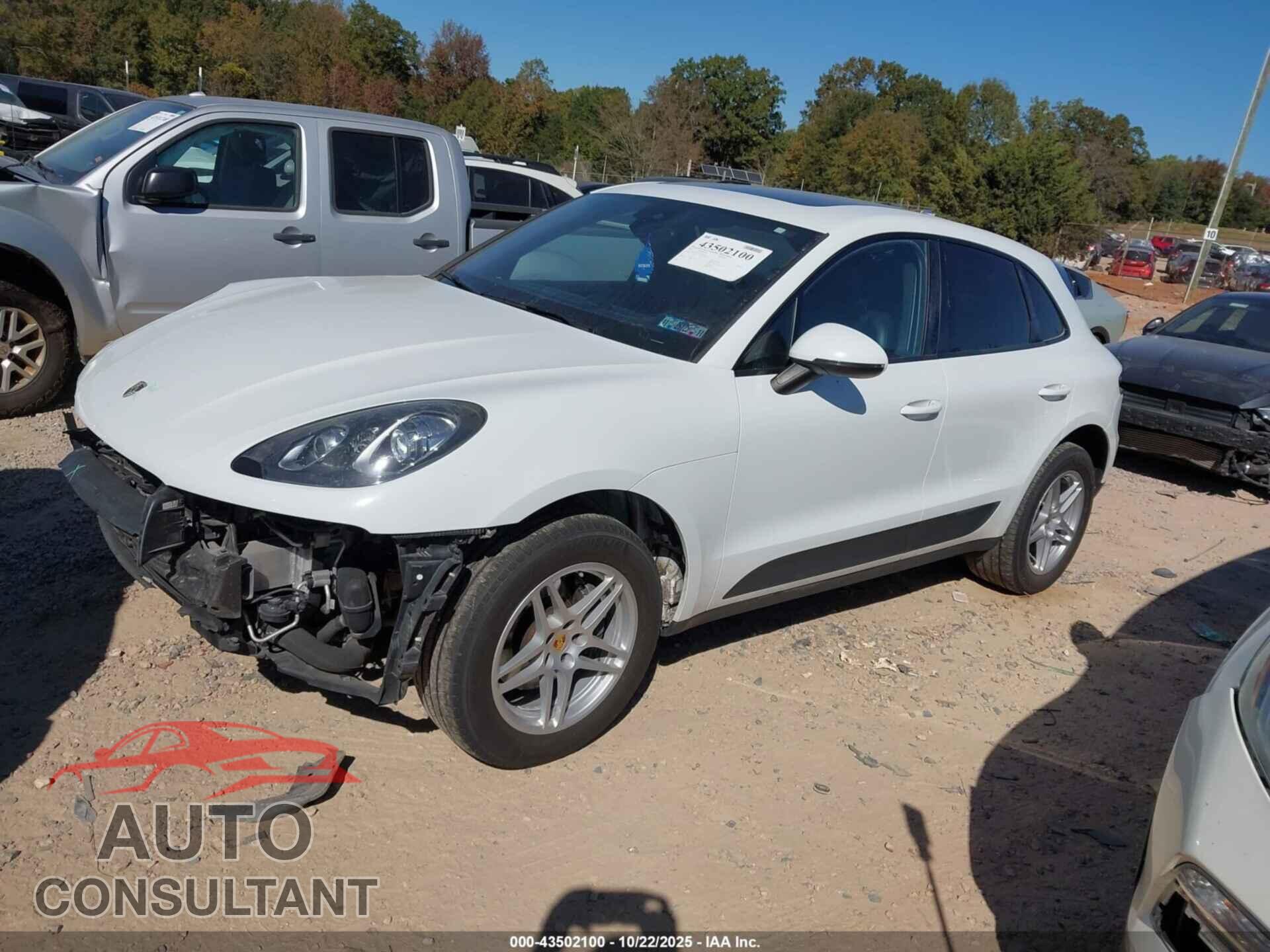 PORSCHE MACAN 2017 - WP1AA2A57HLB83512