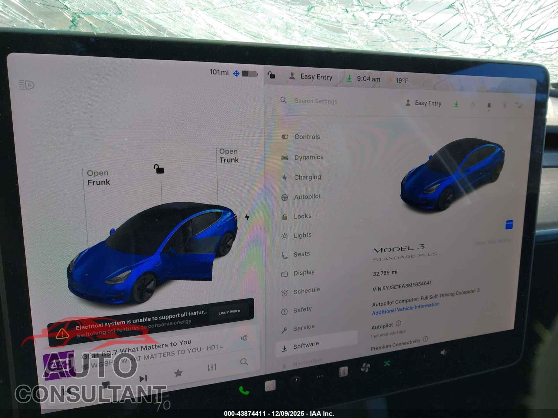 TESLA MODEL 3 2021 - 5YJ3E1EA3MF854641