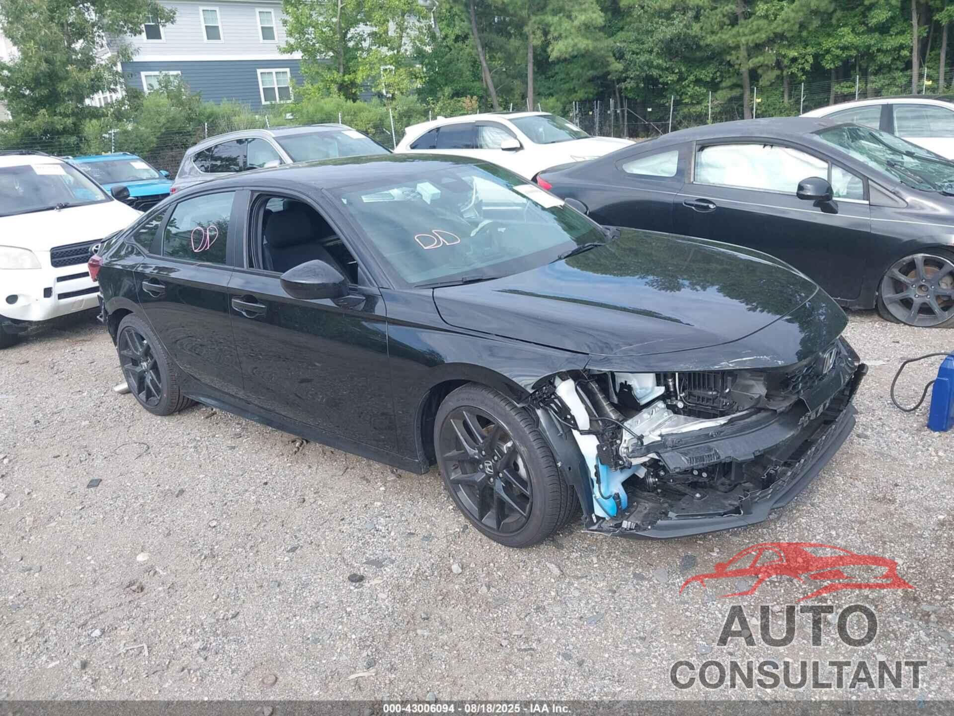 HONDA CIVIC 2025 - 2HGFE2F57SH601979
