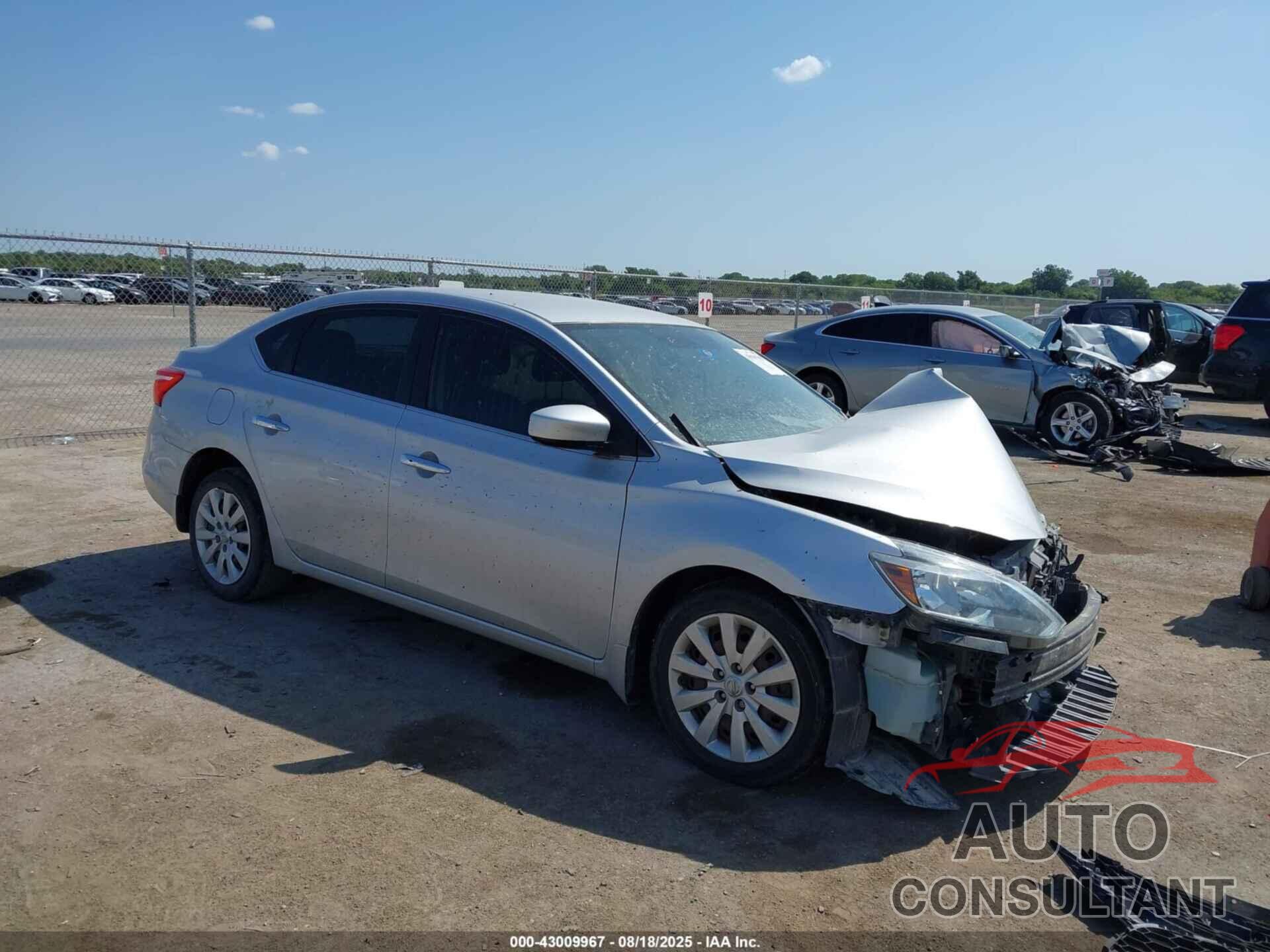 NISSAN SENTRA 2017 - 3N1AB7AP6HY340471