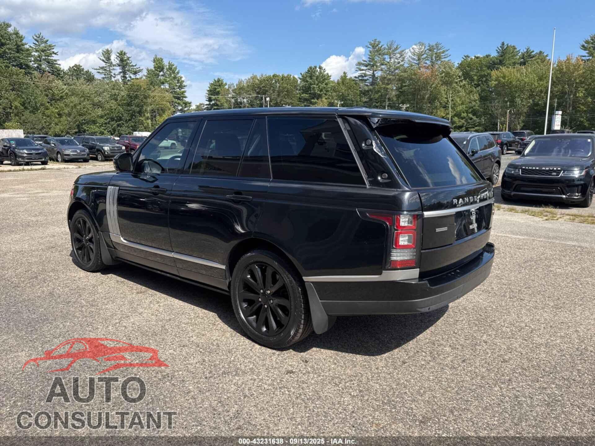 LAND ROVER RANGE ROVER 2015 - SALGS2TF2FA211992