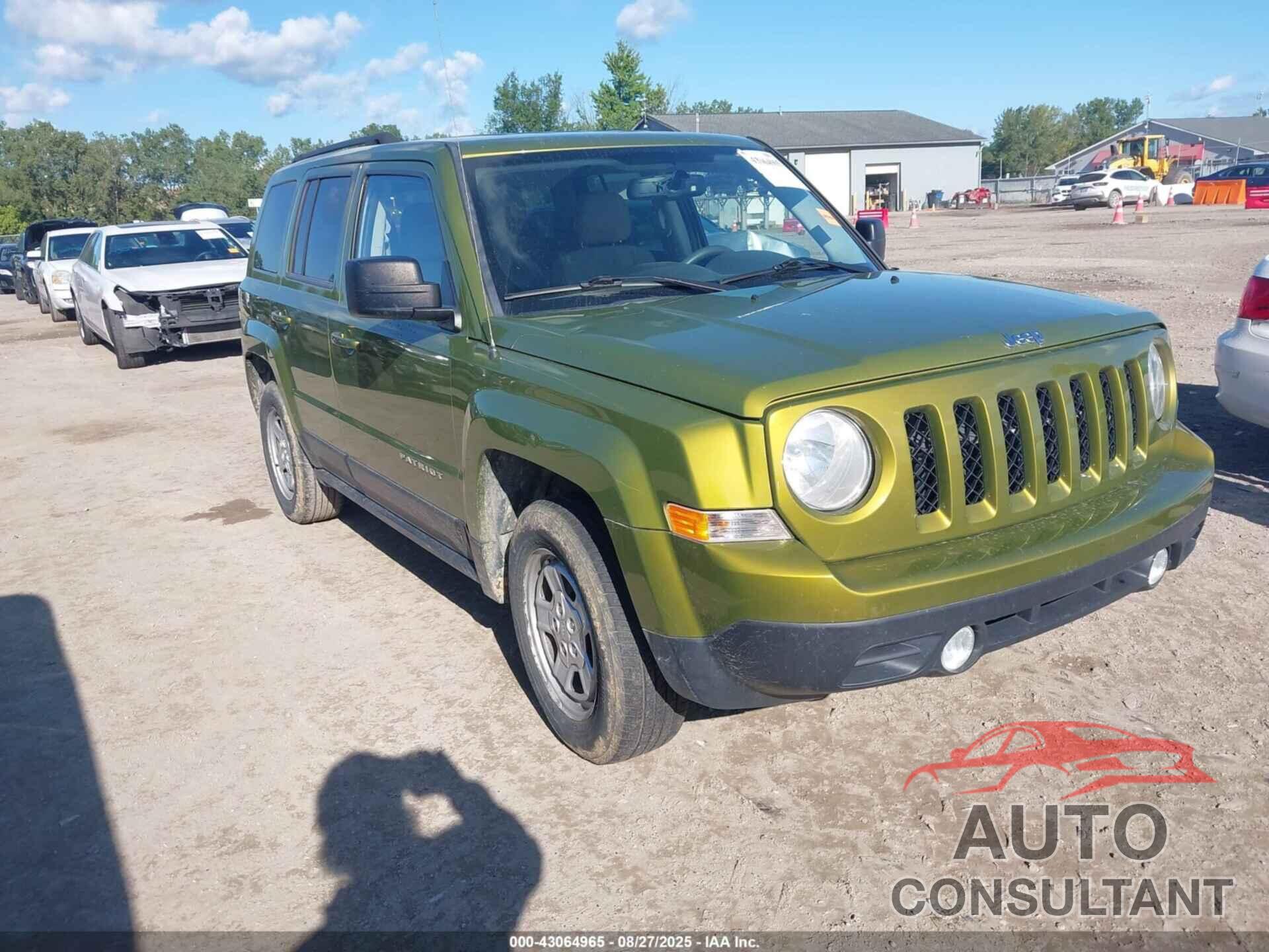 JEEP PATRIOT 2012 - 1C4NJPBA0CD590652