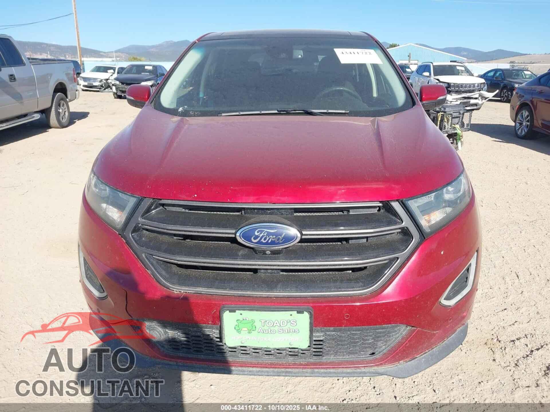 FORD EDGE 2017 - 2FMPK4APXHBC66207