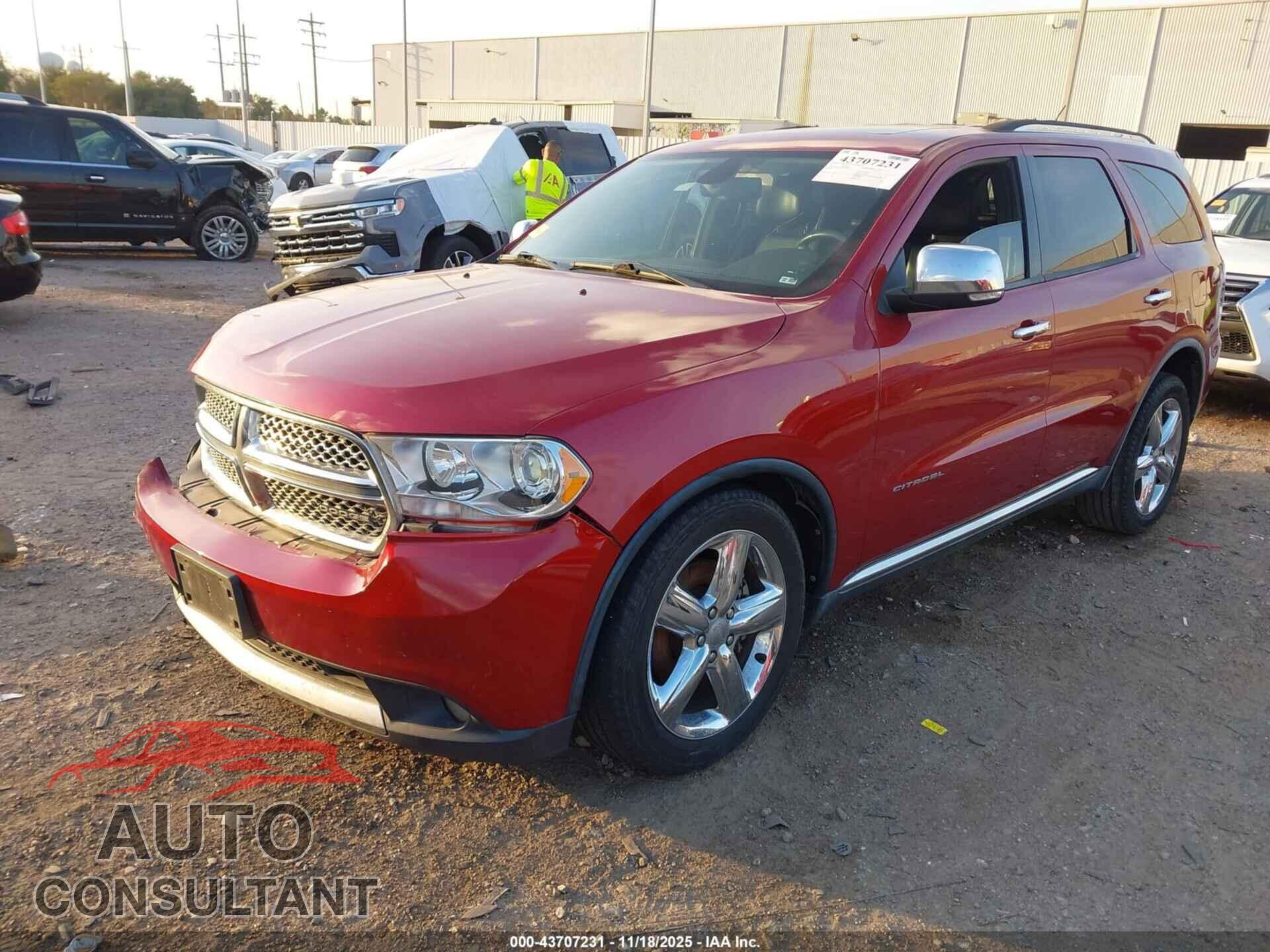 DODGE DURANGO 2011 - 1D4SD5GT7BC592687