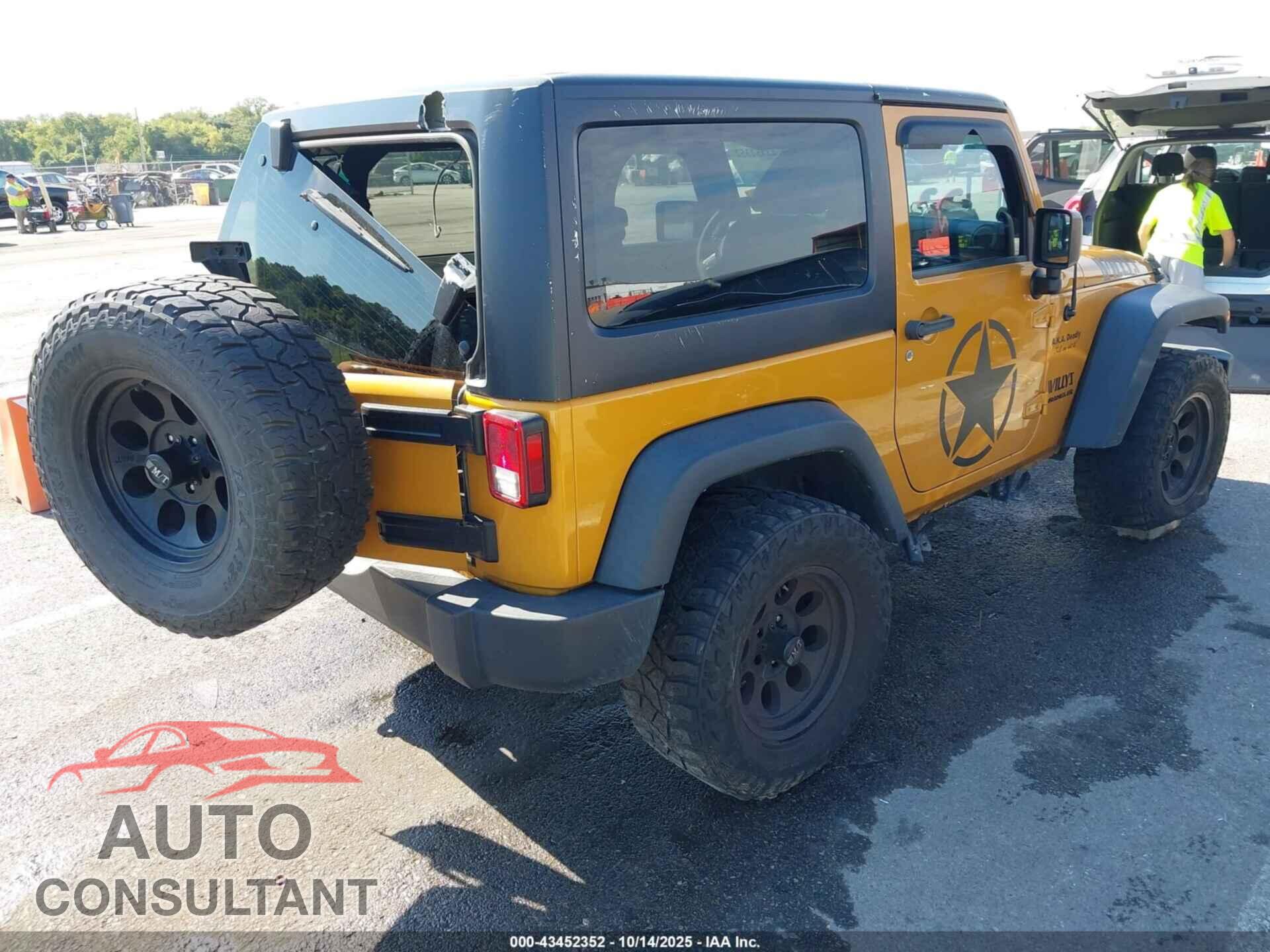 JEEP WRANGLER 2014 - 1C4AJWAG8EL285911