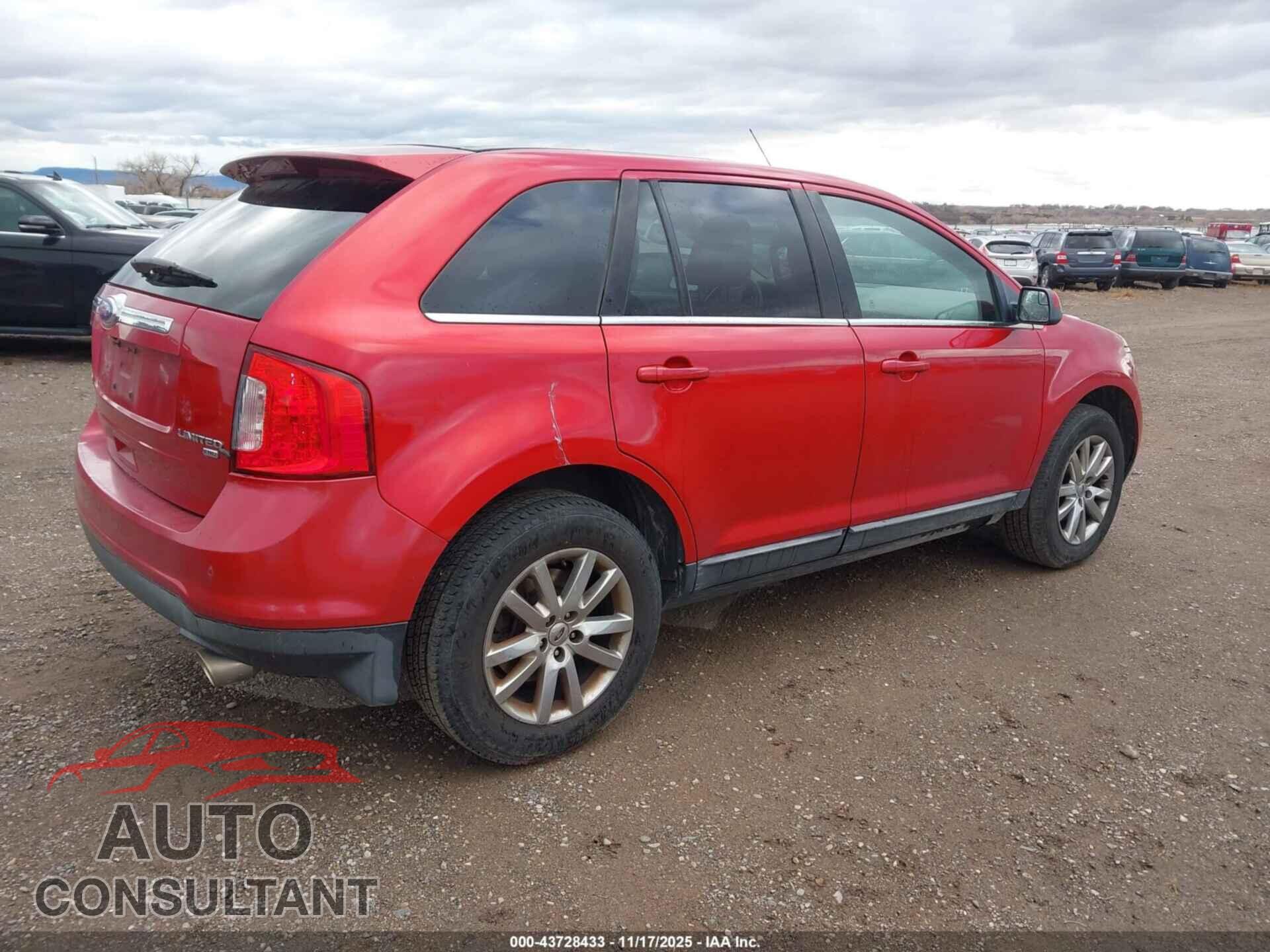 FORD EDGE 2011 - 2FMDK4KC2BBB24164