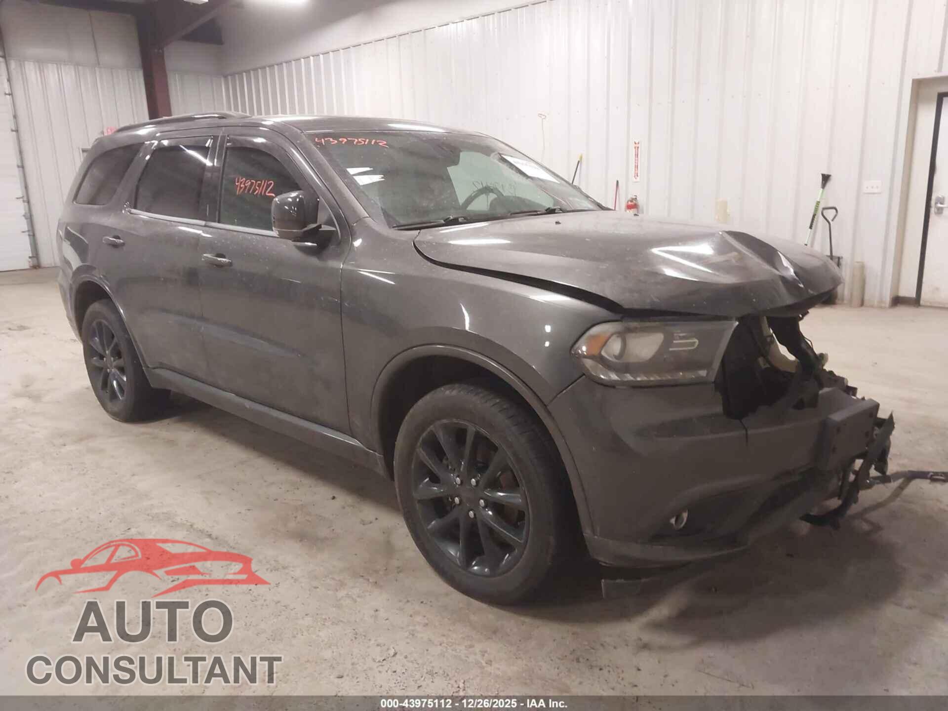 DODGE DURANGO 2017 - 1C4RDJDG0HC726248