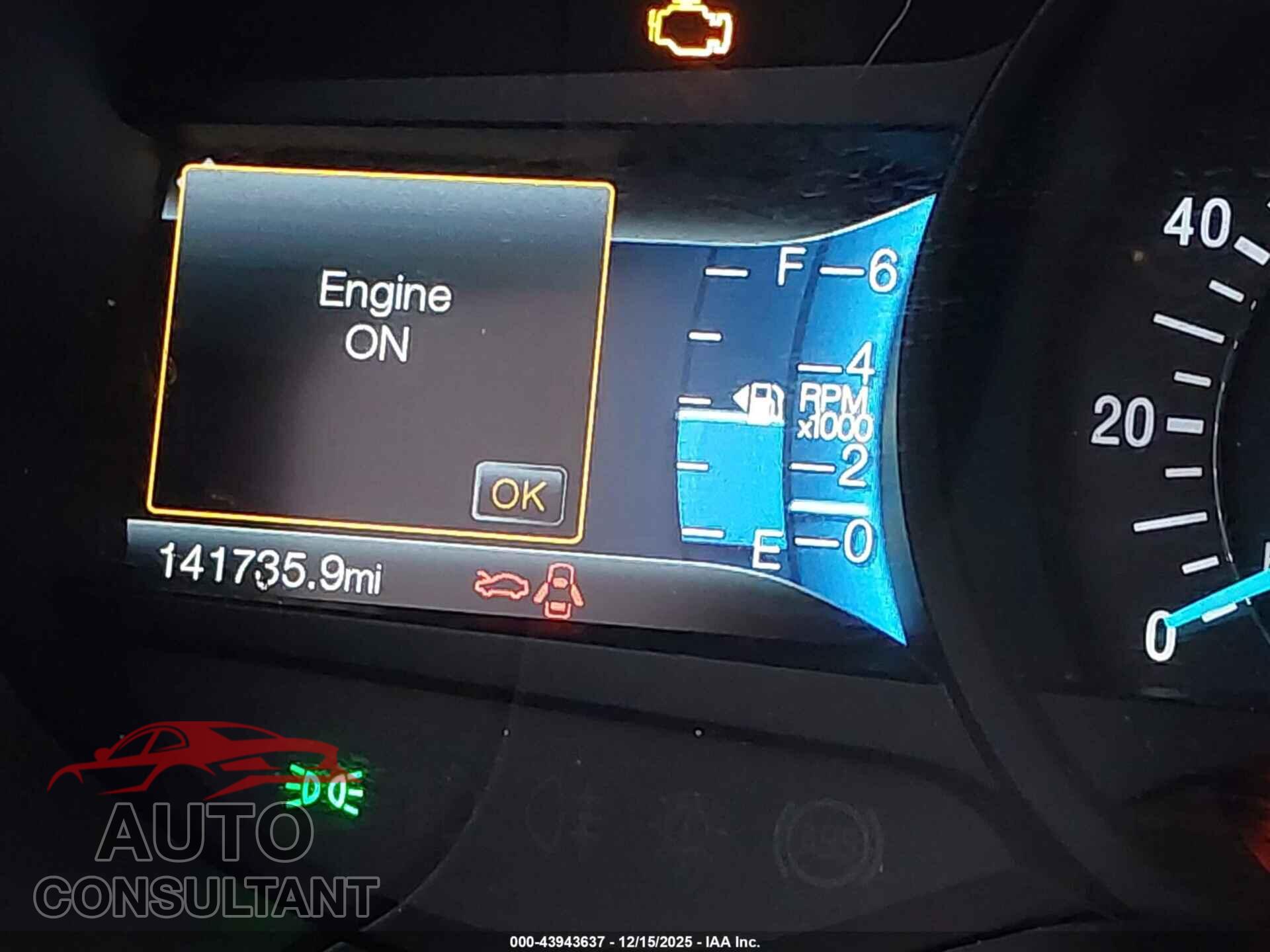 FORD EDGE 2015 - 2FMTK3J95FBB49190