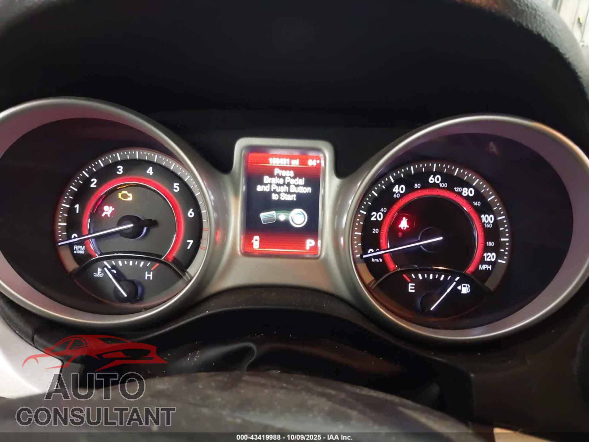 DODGE JOURNEY 2015 - 3C4PDCBG8FT560908