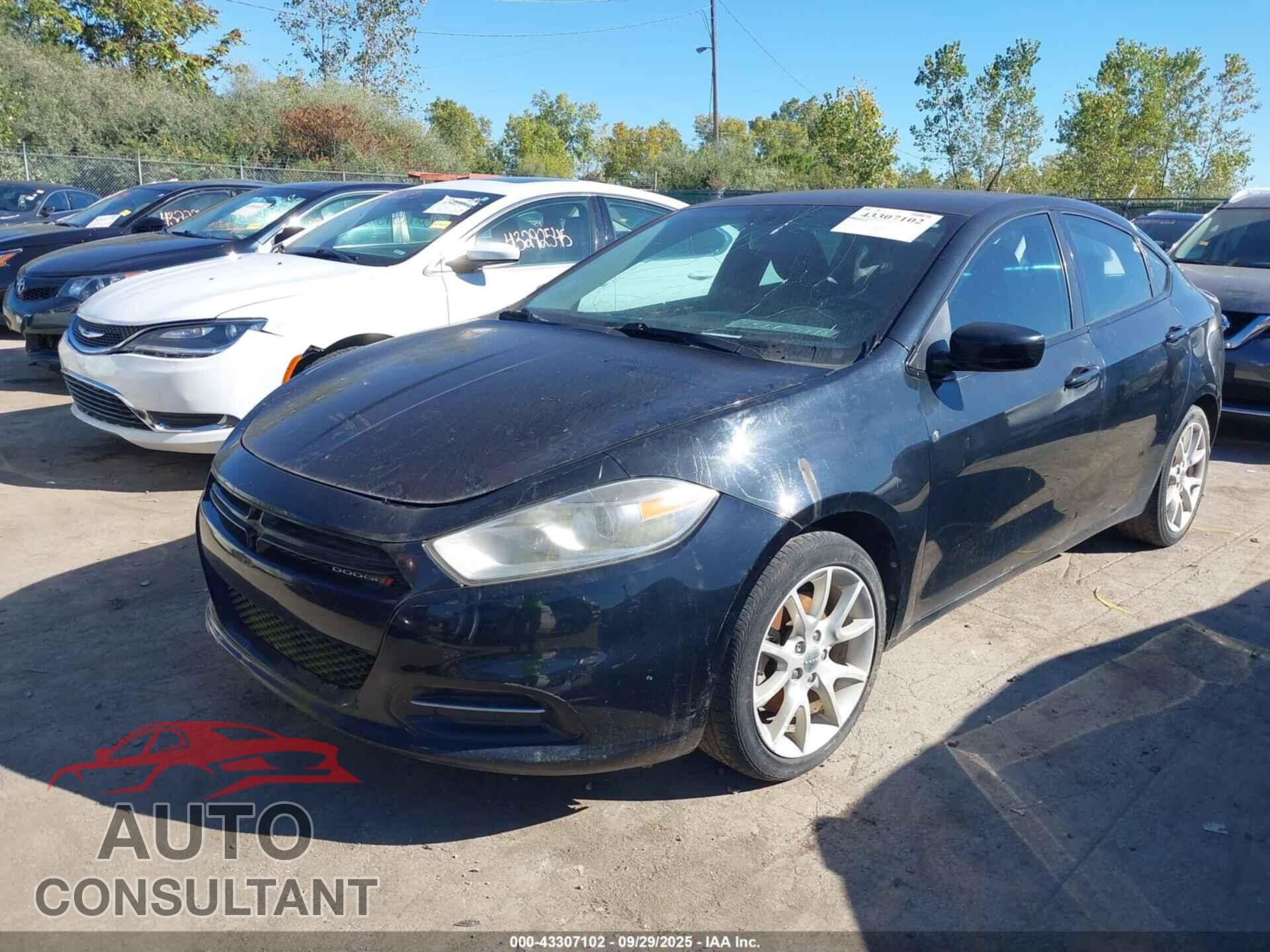 DODGE DART 2013 - 1C3CDFBH9DD103282