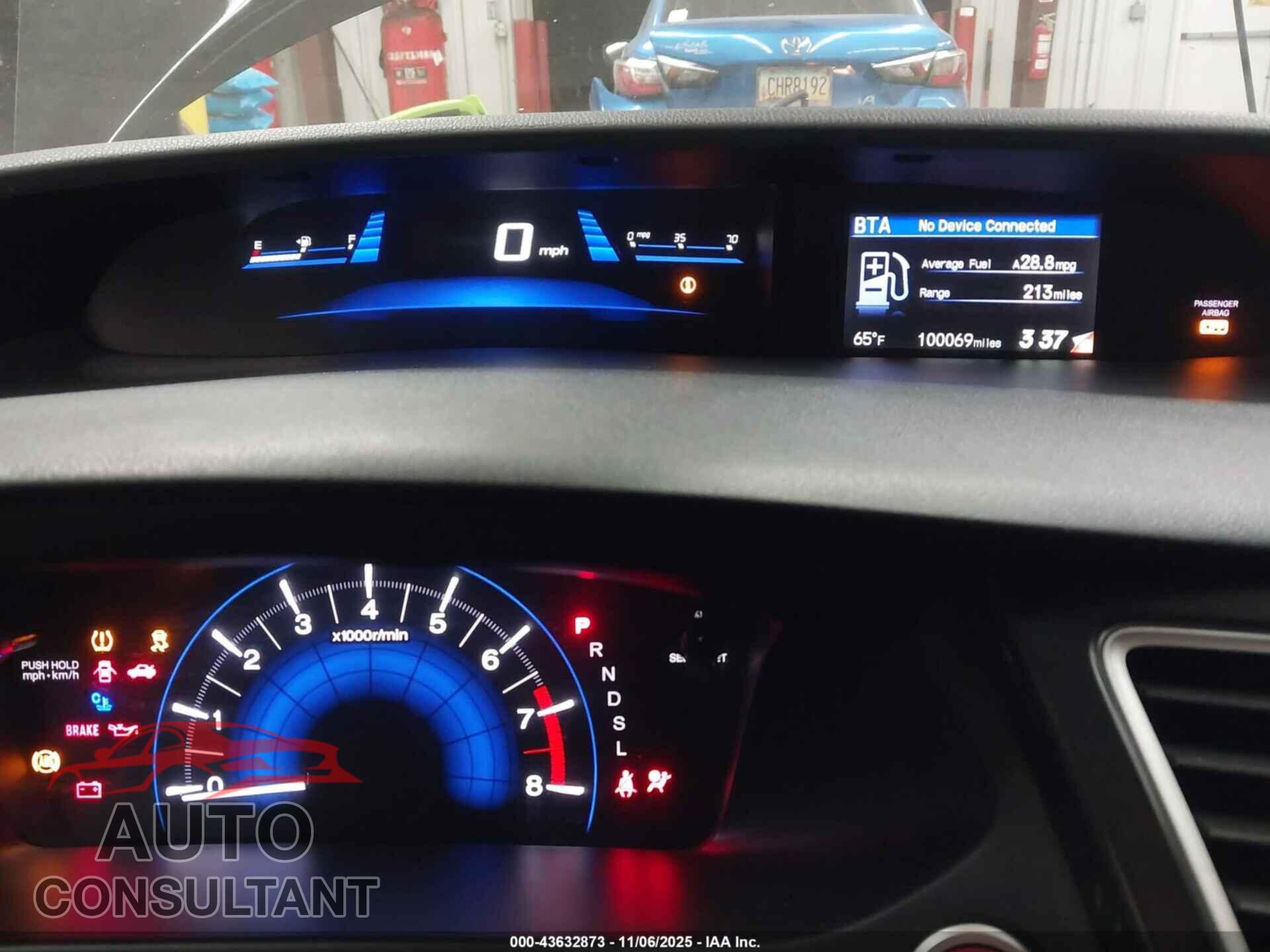 HONDA CIVIC 2014 - 19XFB2F84EE257366