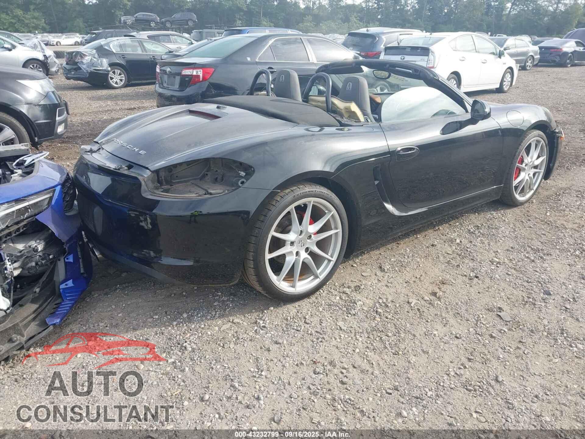 PORSCHE BOXSTER 2013 - WP0CB2A8XDS132541