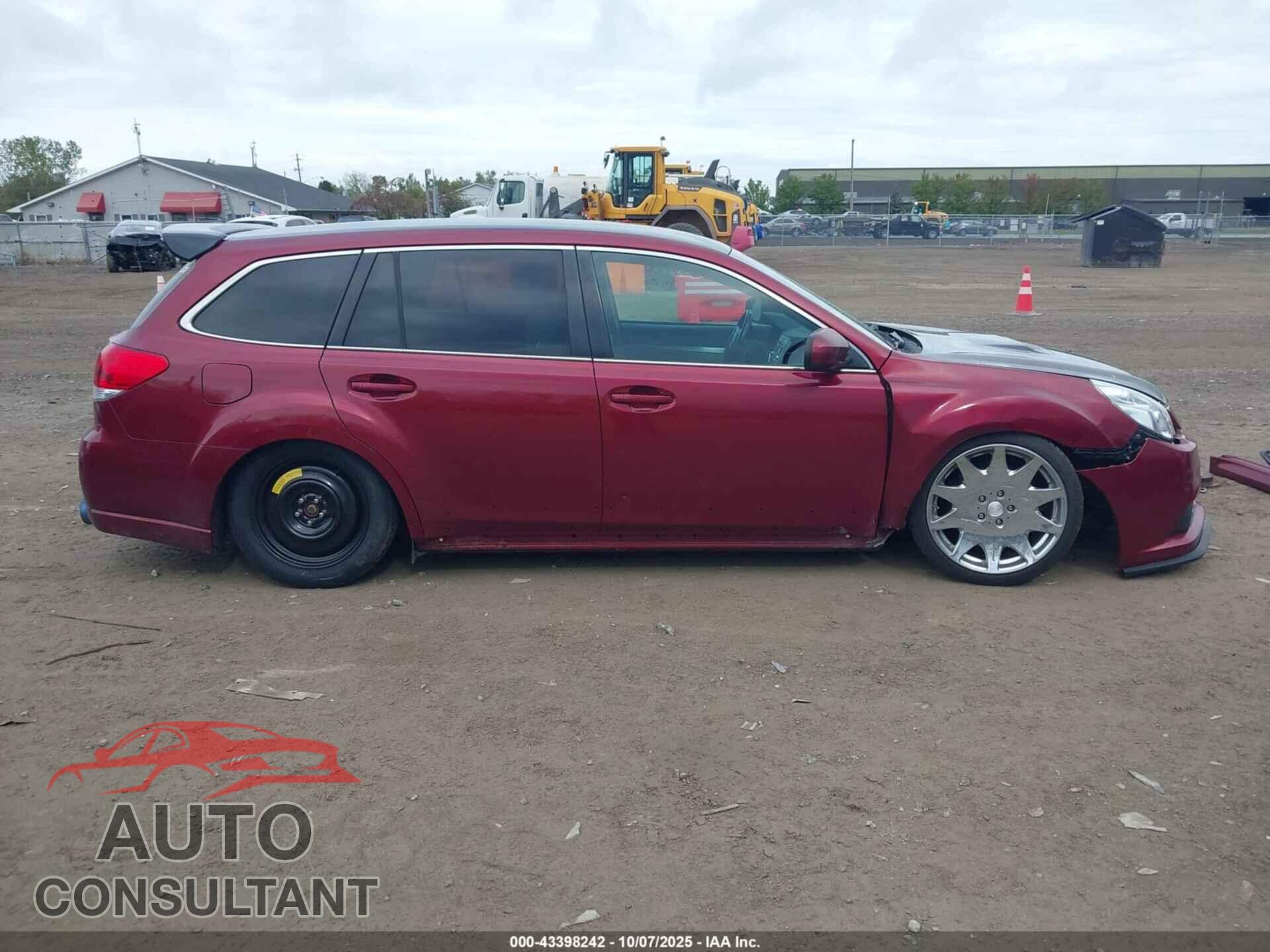 SUBARU OUTBACK 2011 - 4S4BRCCC0B3349257
