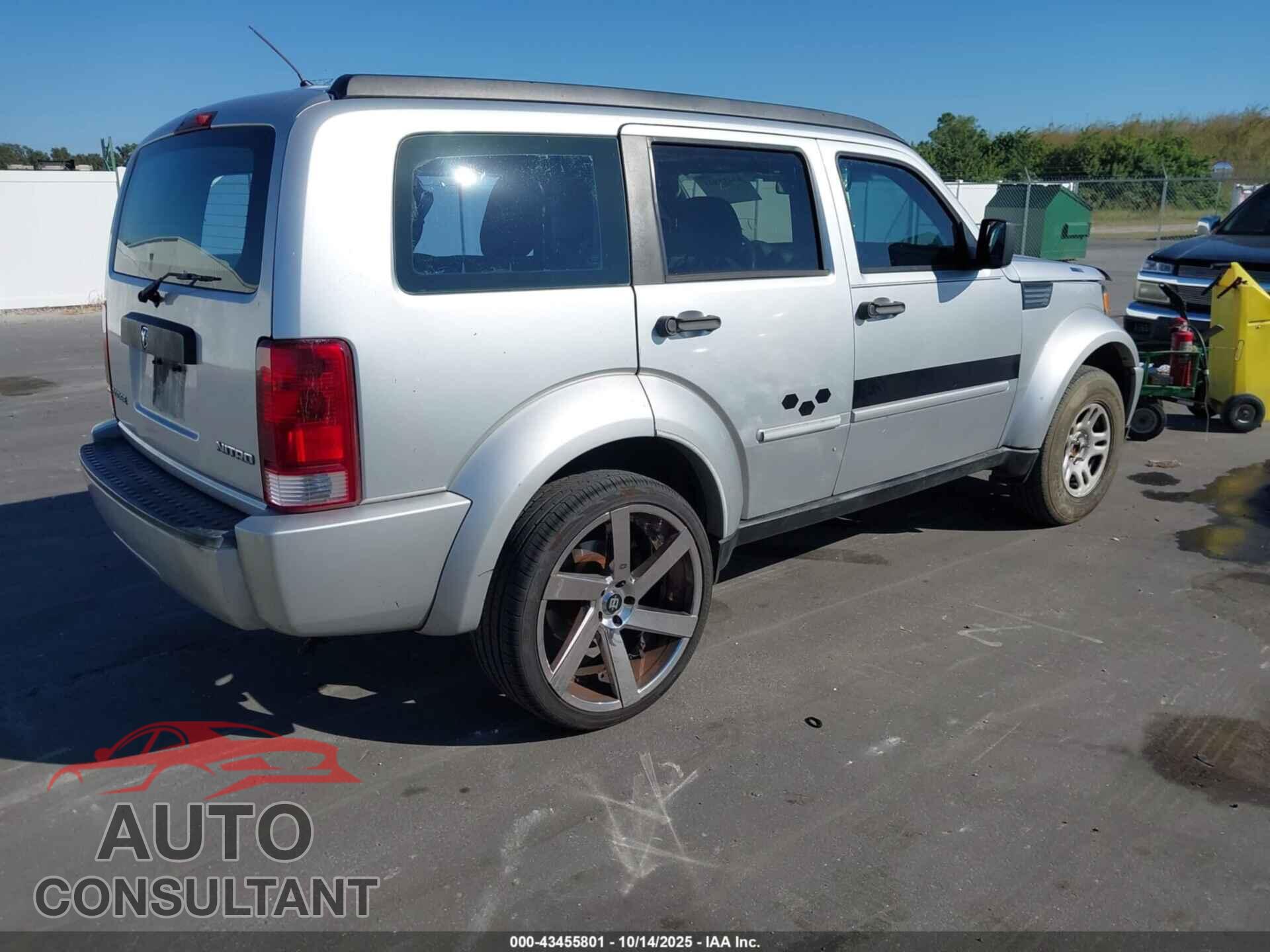 DODGE NITRO 2011 - 1D4PT2GK8BW587057