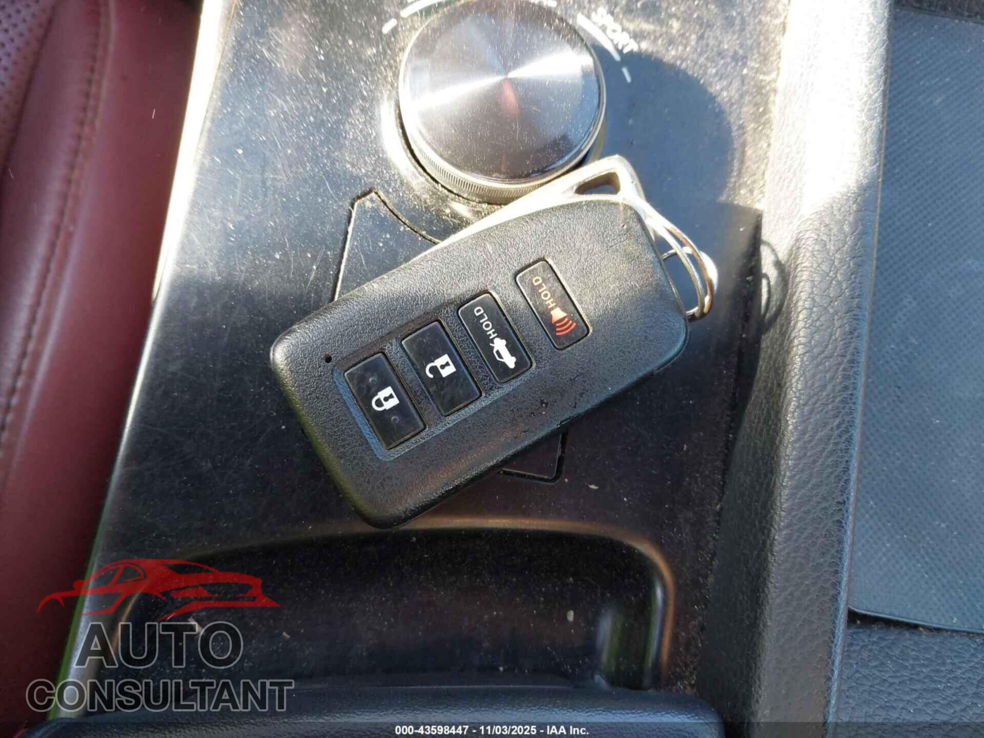 LEXUS IS 250 2014 - JTHBF1D29E5015548