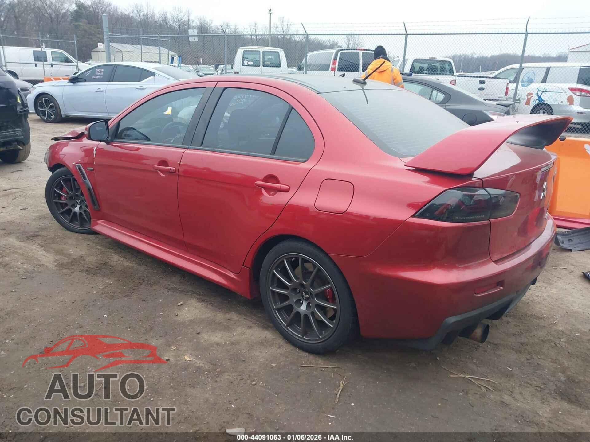 MITSUBISHI LANCER EVOLUTION 2015 - JA32W7FVXFU028844
