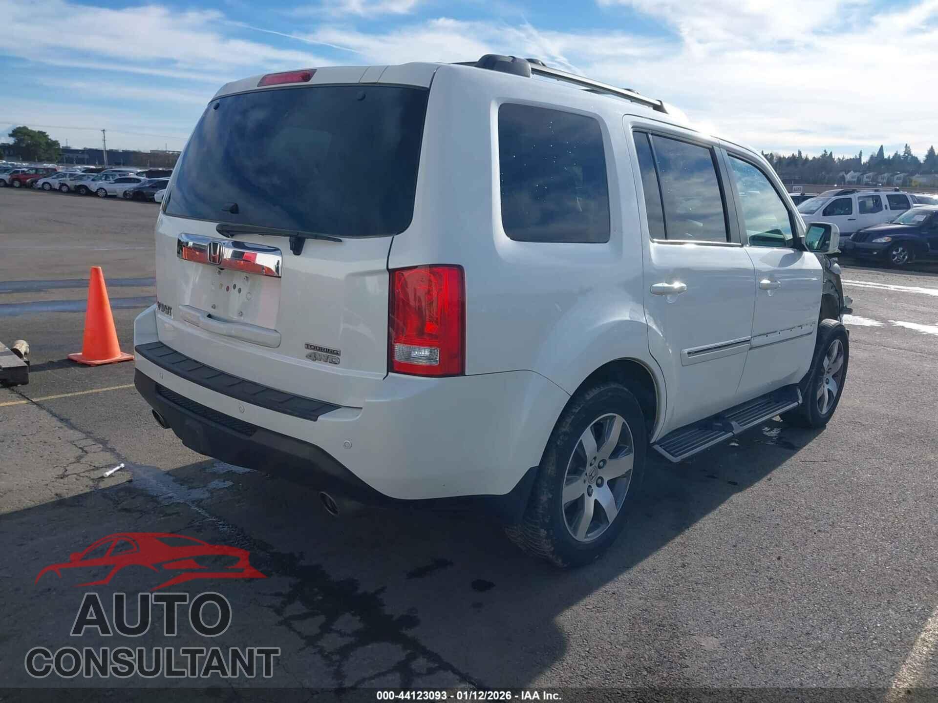 HONDA PILOT 2013 - 5FNYF4H92DB039434