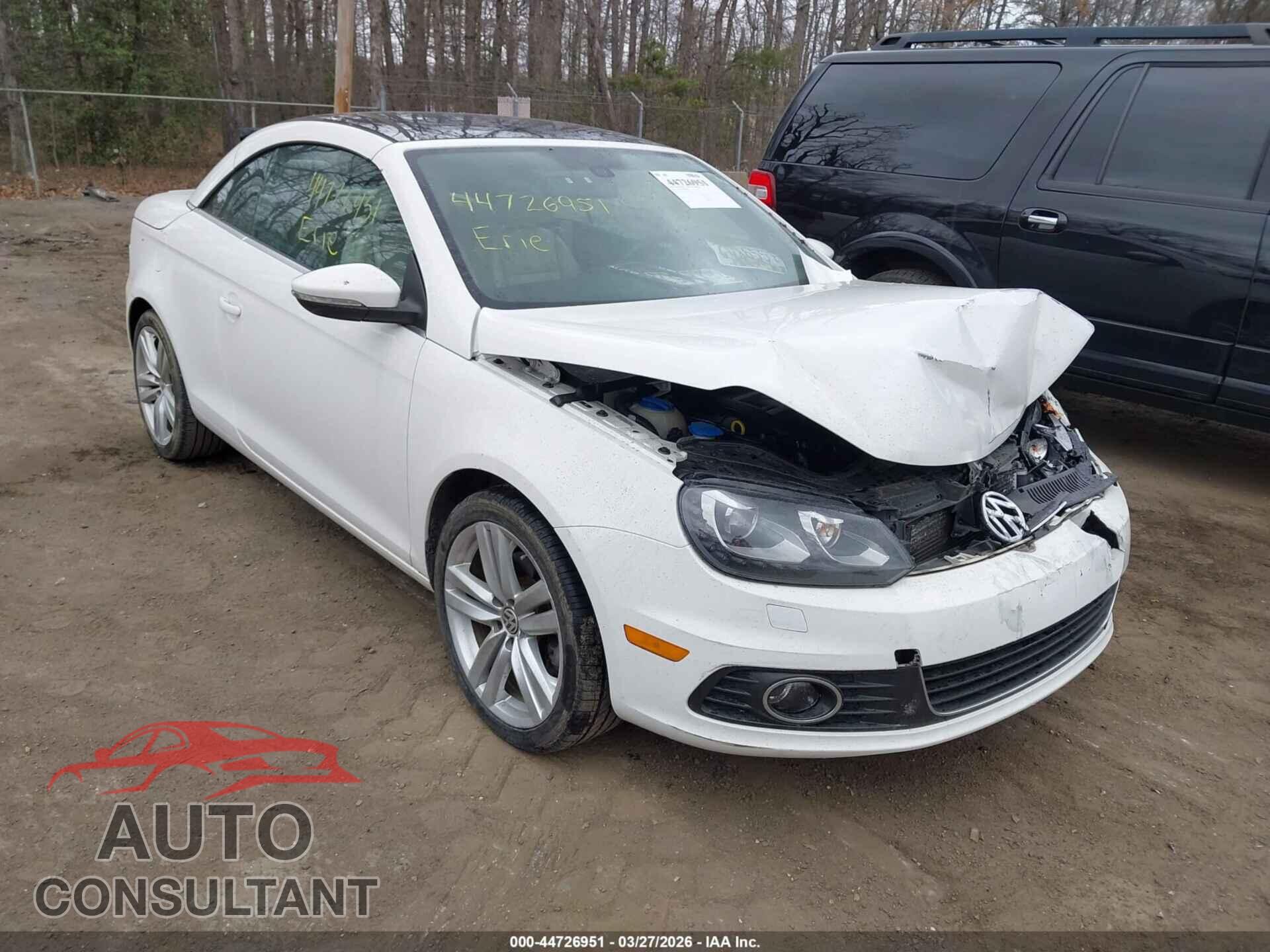 VOLKSWAGEN EOS 2014 - WVWFW8AH2EV006260