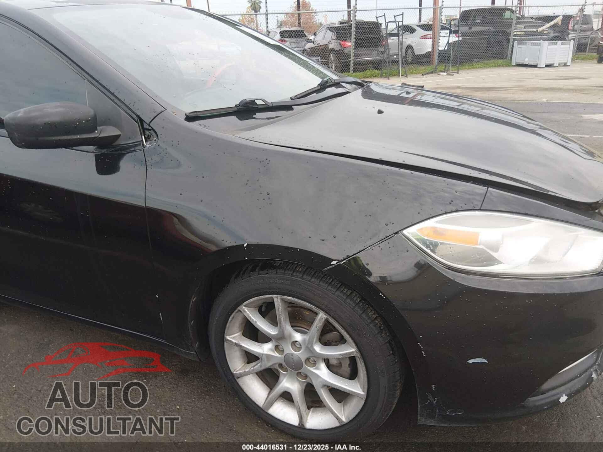 DODGE DART 2013 - 1C3CDFAA2DD200280