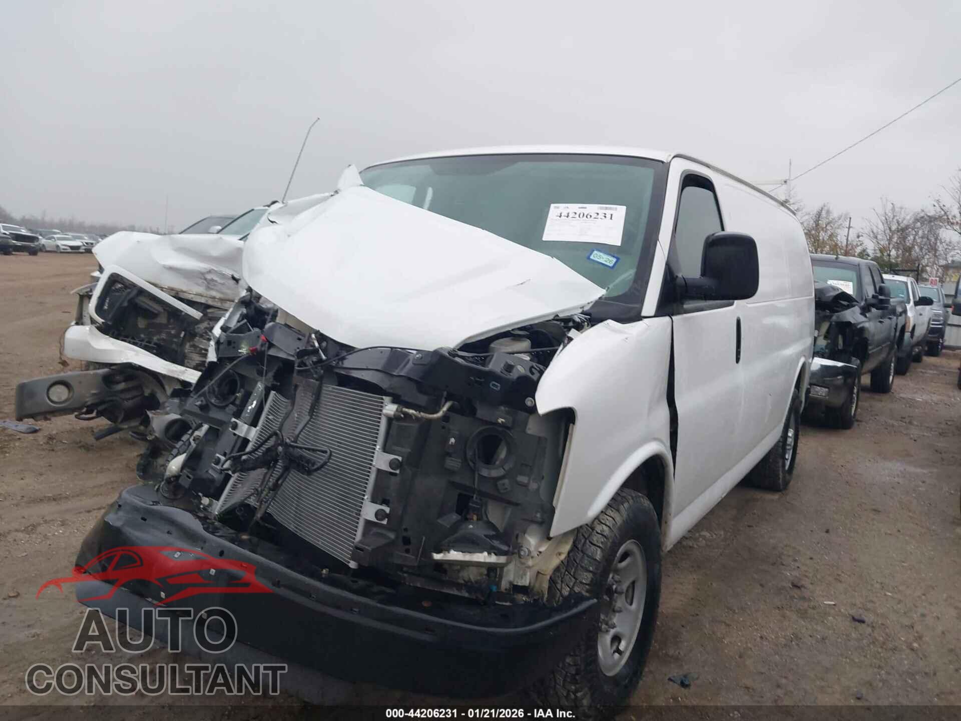 CHEVROLET EXPRESS 2500 2015 - 1GCWGFCF2F1275896