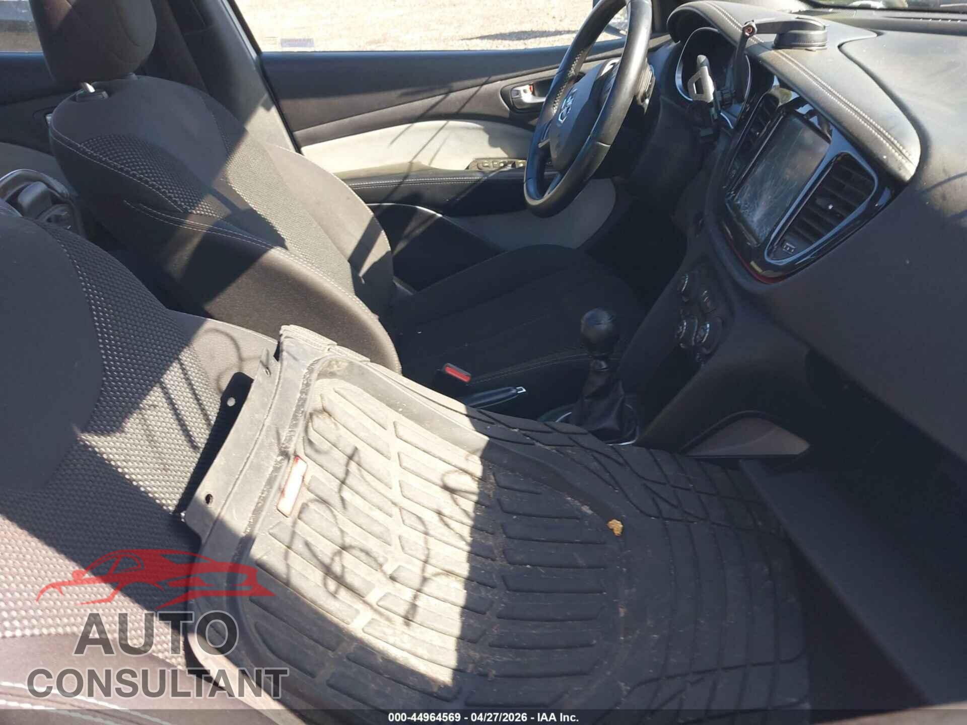 DODGE DART 2015 - 1C3CDFBBXFD165238