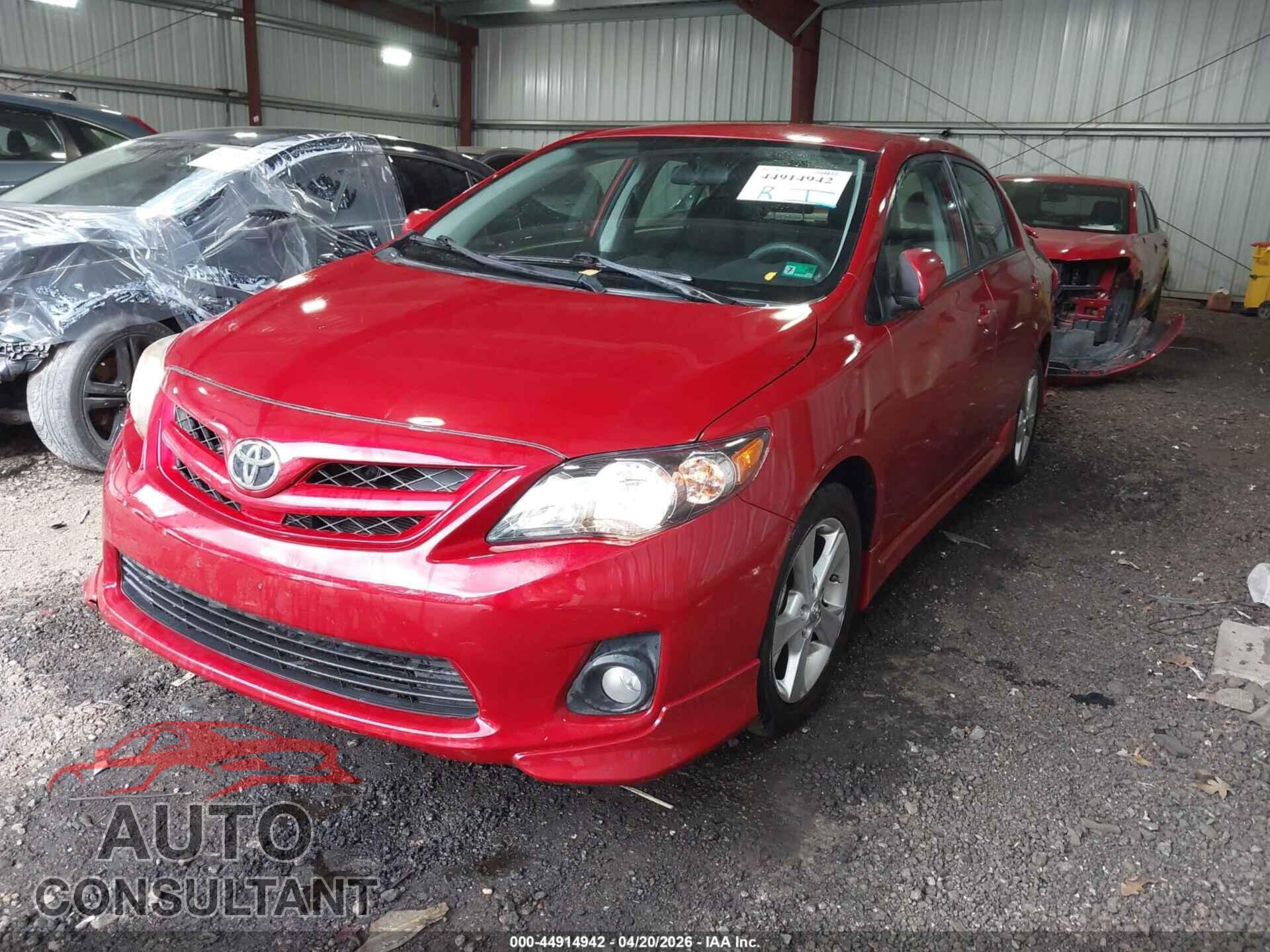 TOYOTA COROLLA 2012 - 2T1BU4EE2CC841014