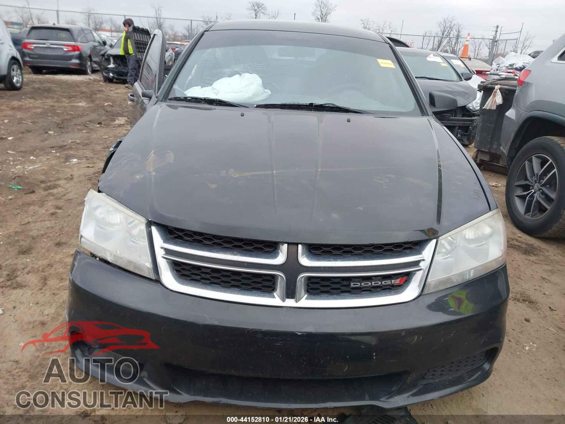 DODGE AVENGER 2013 - 1C3CDZAB3DN618013