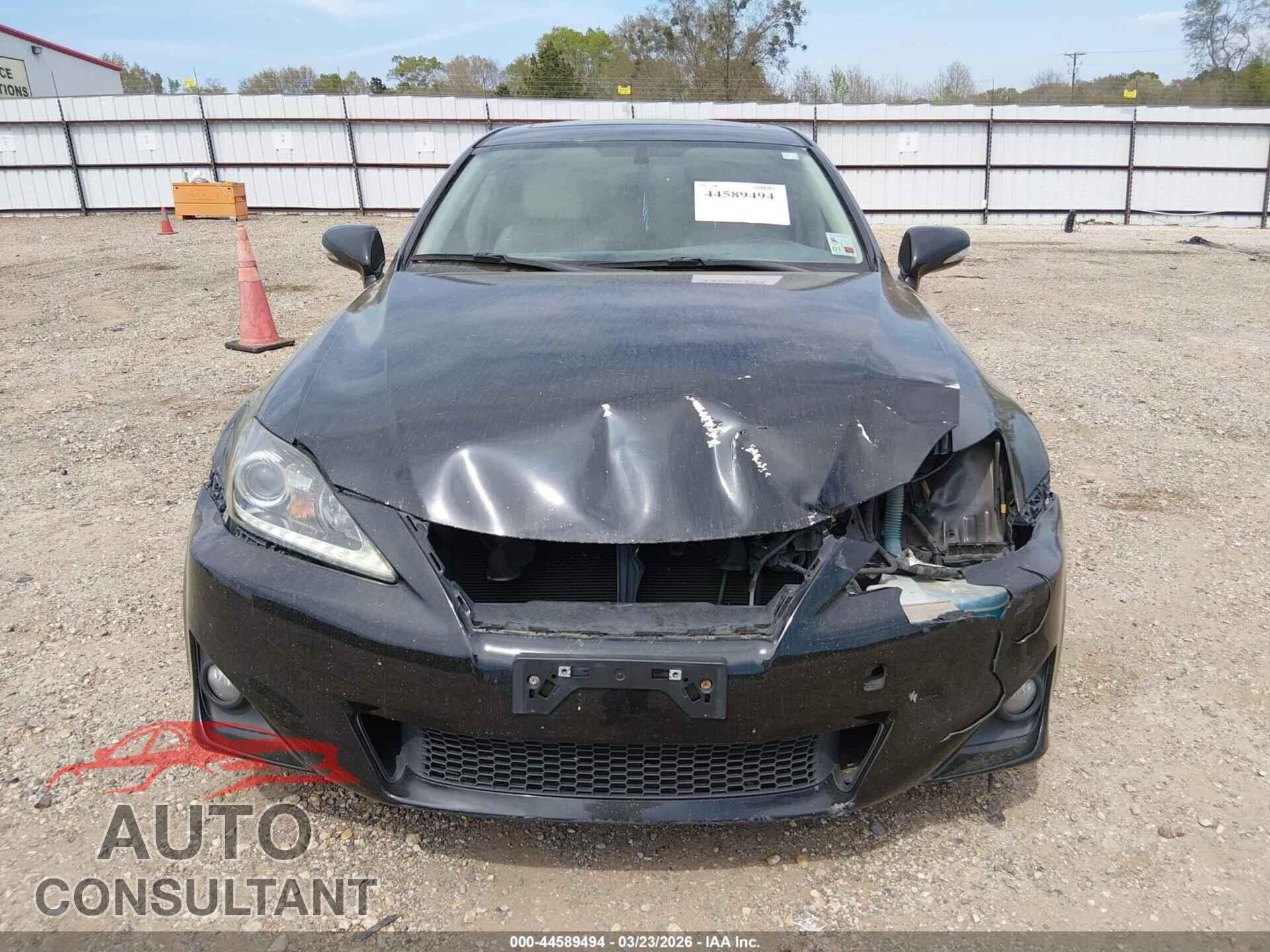 LEXUS IS 250 2013 - JTHBF5C28D5190624