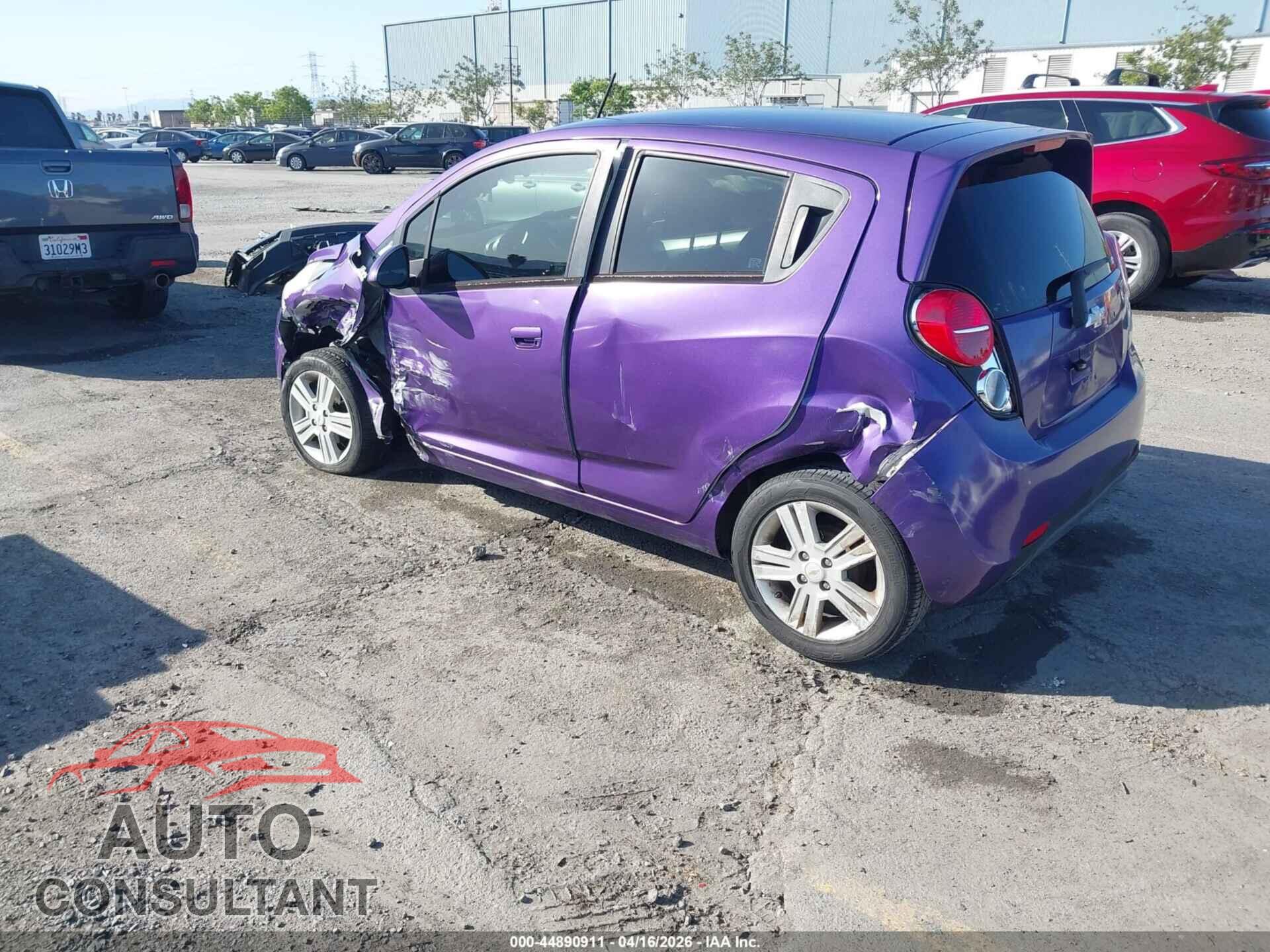 CHEVROLET SPARK 2013 - KL8CD6S93DC507293