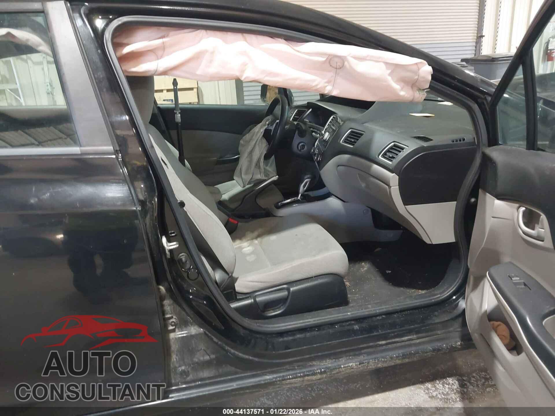 HONDA CIVIC 2013 - 19XFB2F59DE265032