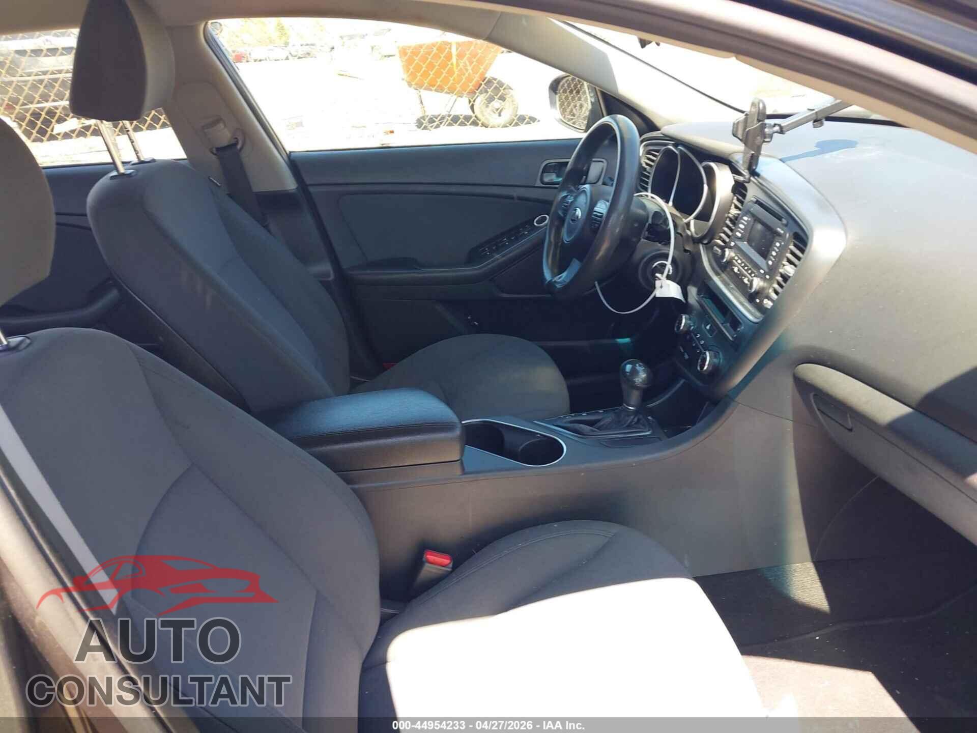 KIA OPTIMA 2015 - KNAGM4A75F5625962