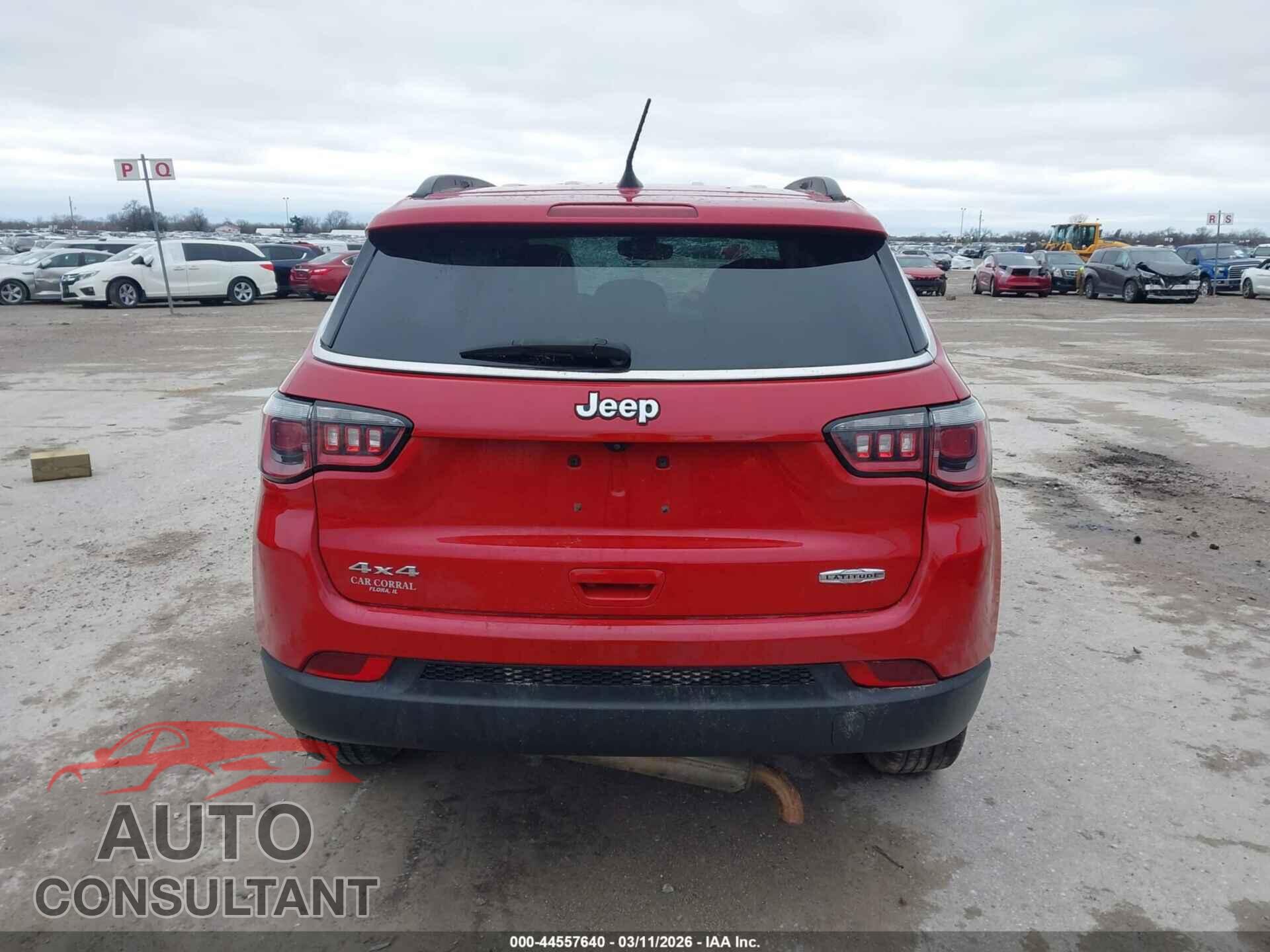 JEEP NEW COMPASS 2017 - 3C4NJDBB4HT672182